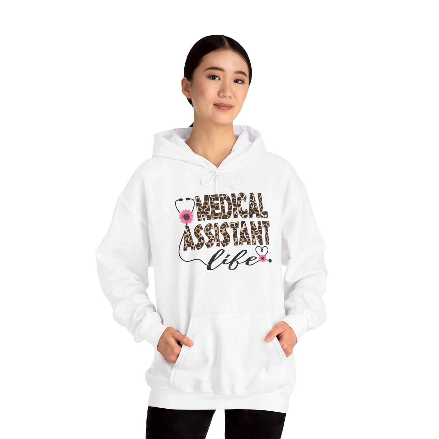 Medical Assistant Life Unisex Heavy Blend Hoodie - Soft and Stylish Sweatshirt for Healthcare Professionals