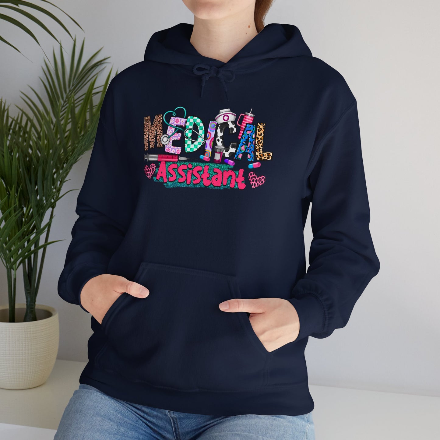 Medical Assistant Unisex Heavy Blend™ Hoodie - Cute and Cozy Sweatshirt for Healthcare Professionals