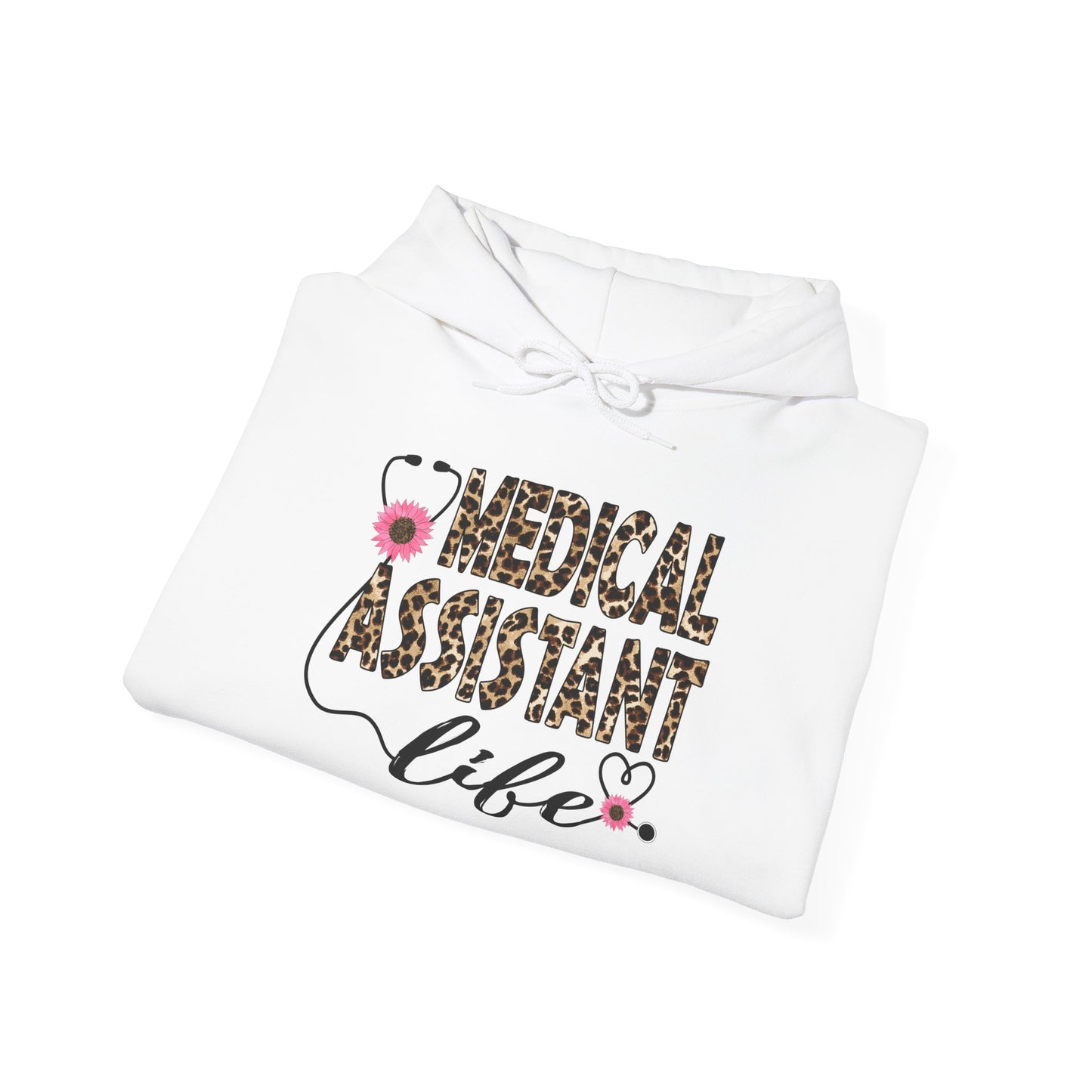 Medical Assistant Life Unisex Heavy Blend Hoodie - Soft and Stylish Sweatshirt for Healthcare Professionals