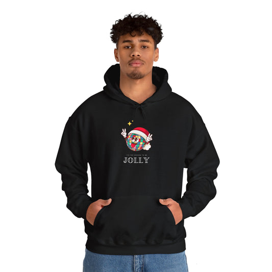 Jolly Holiday Hoodie - Cozy Christmas Sweatshirt for Winter, Festive Gift, Unisex Holiday Apparel, Warm Holiday Wear, Cute