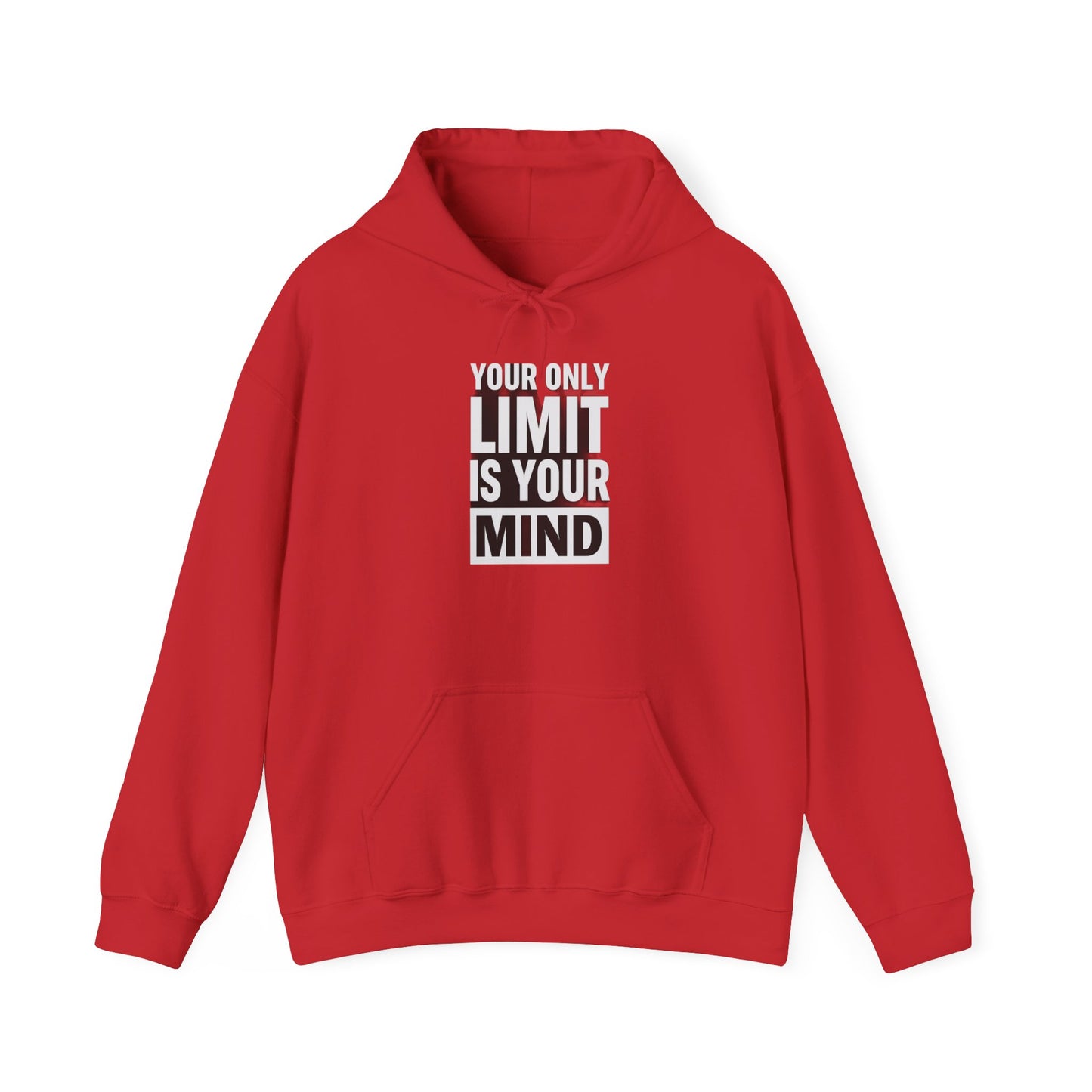 Mindset Motivation Hoodie, Unisex Heavy Blend Hooded Sweatshirt, Inspirational Gift, Limitless Potential, Cozy Casual Wear