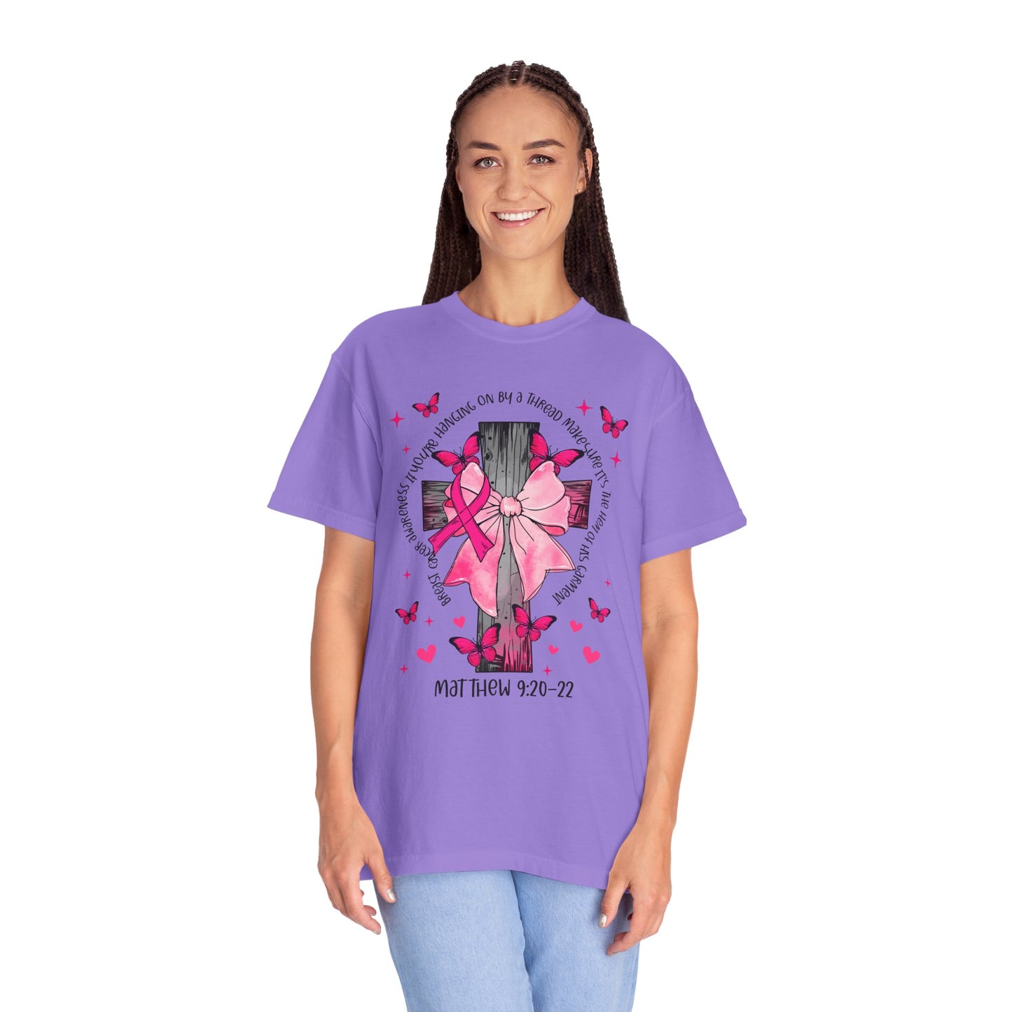 Butterfly and Ribbon Inspirational T-Shirt