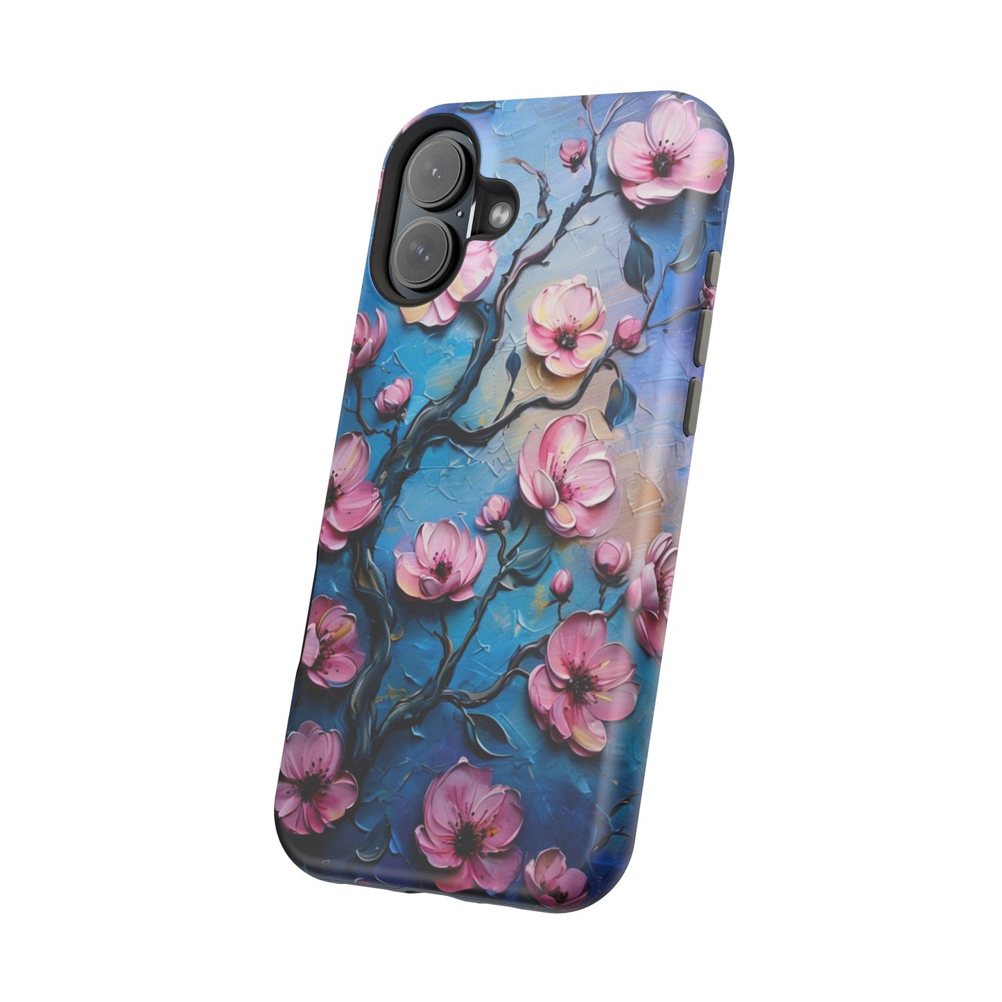 Floral Magnetic Tough Cases - Durable Phone Protection with Artistic Design, Phone Accessories, Gift for Her, Custom Cases,