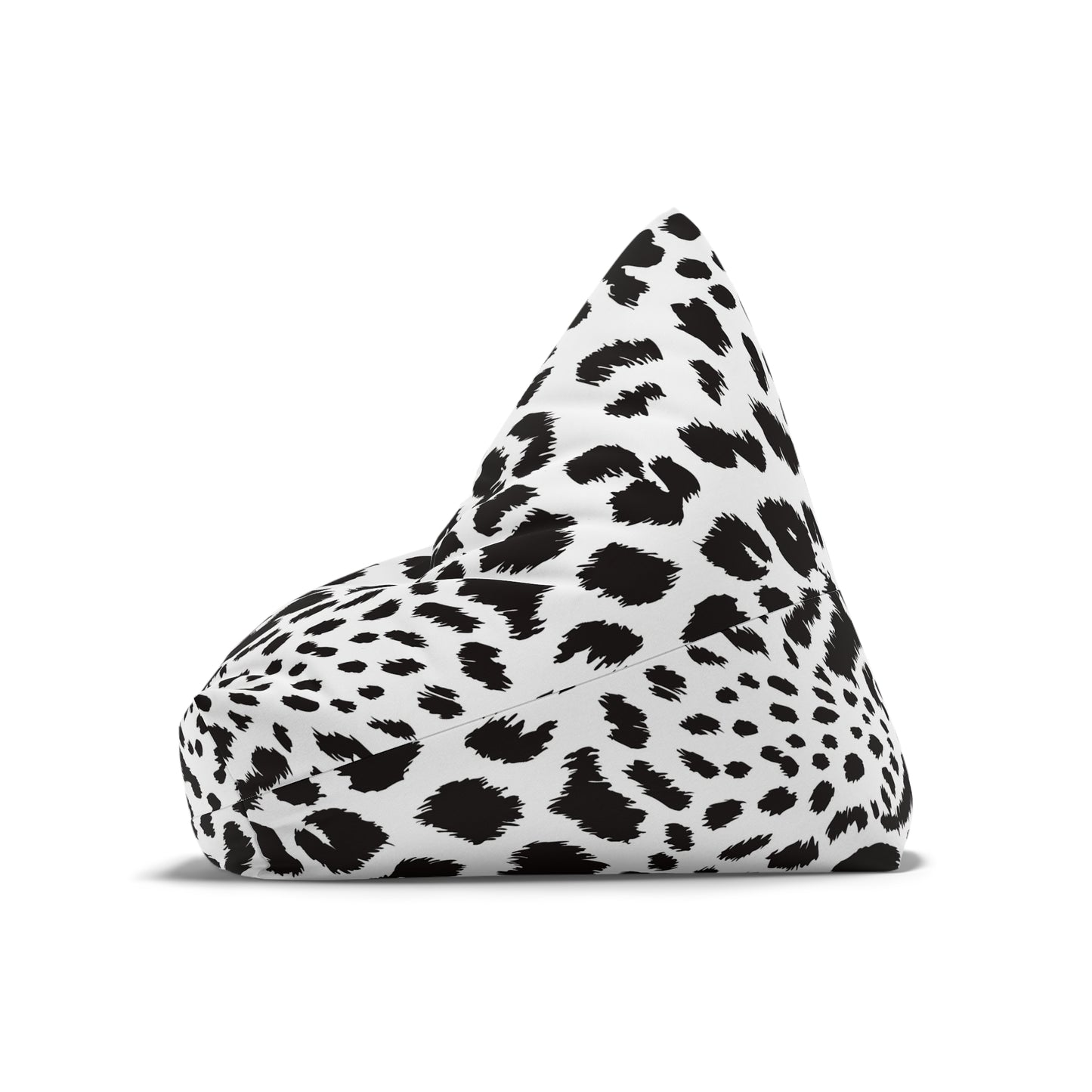 Stylish Leopard Print Bean Bag Chair Cover for Cozy Living Spaces