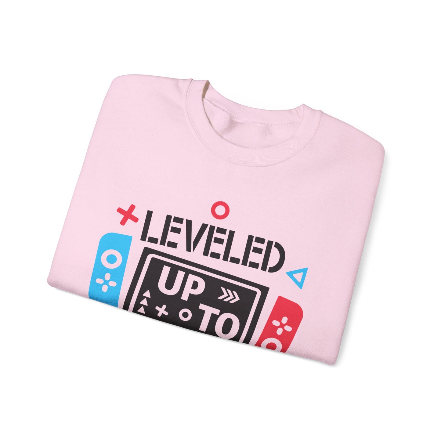 Gaming Level Up Sweatshirt - Unisex Heavy Blend™ Crewneck, Mom of 2