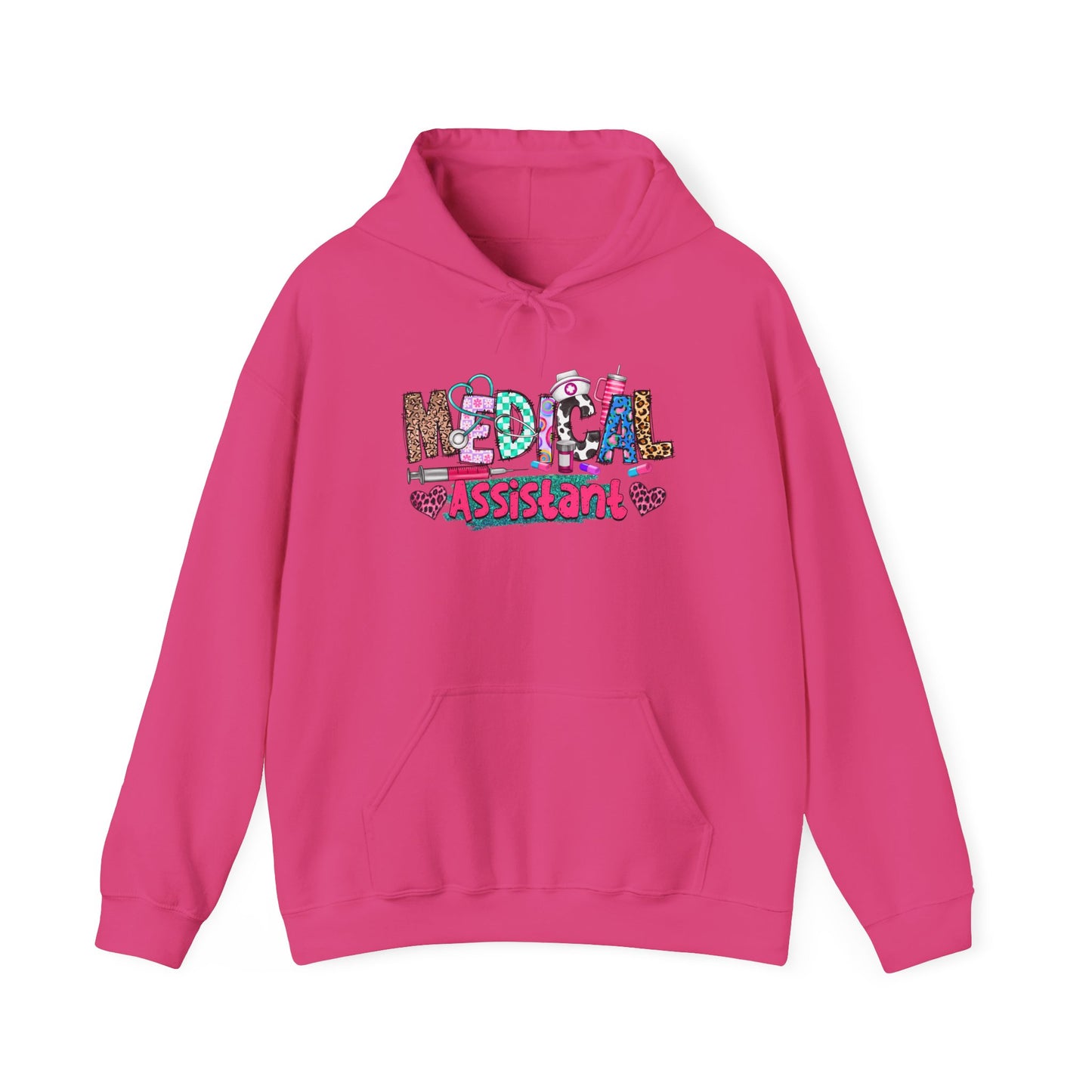 Medical Assistant Unisex Heavy Blend™ Hoodie - Cute and Cozy Sweatshirt for Healthcare Professionals