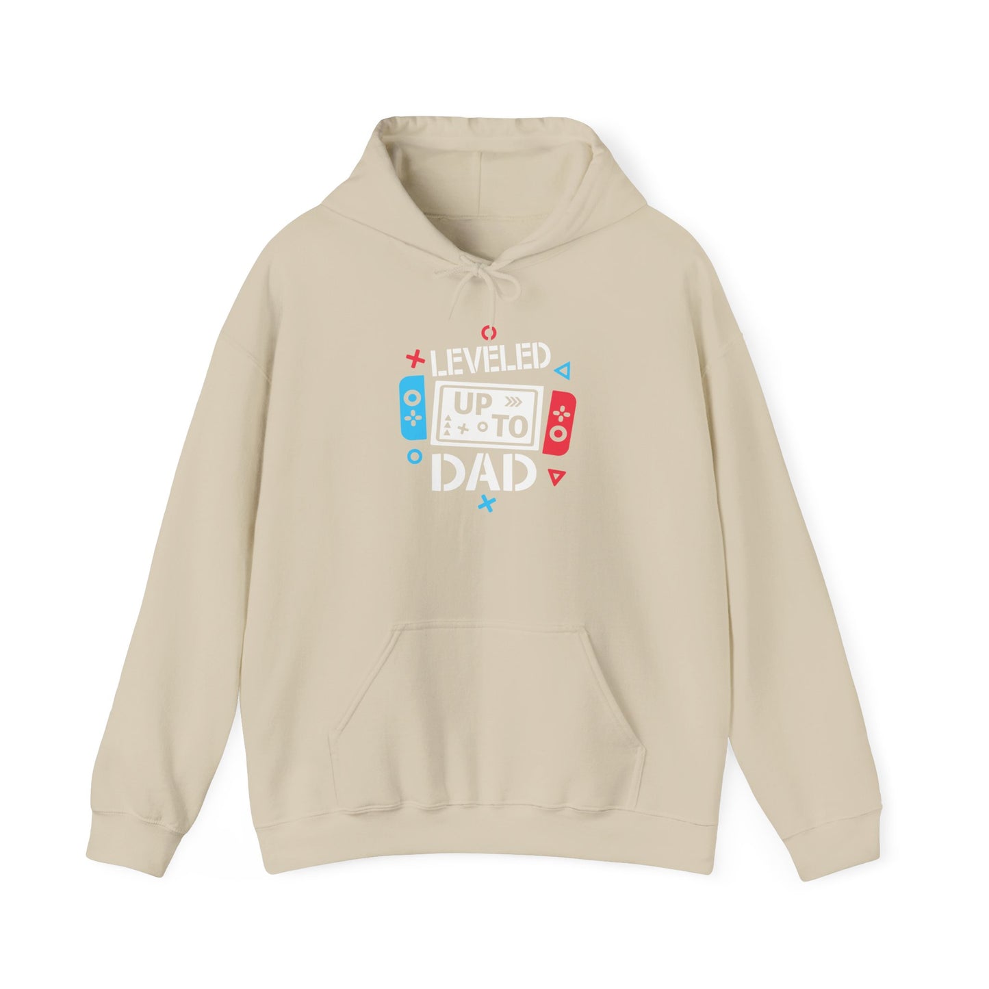 Gaming Dad Hoodie - Leveled Up Sweatshirt for Gamers