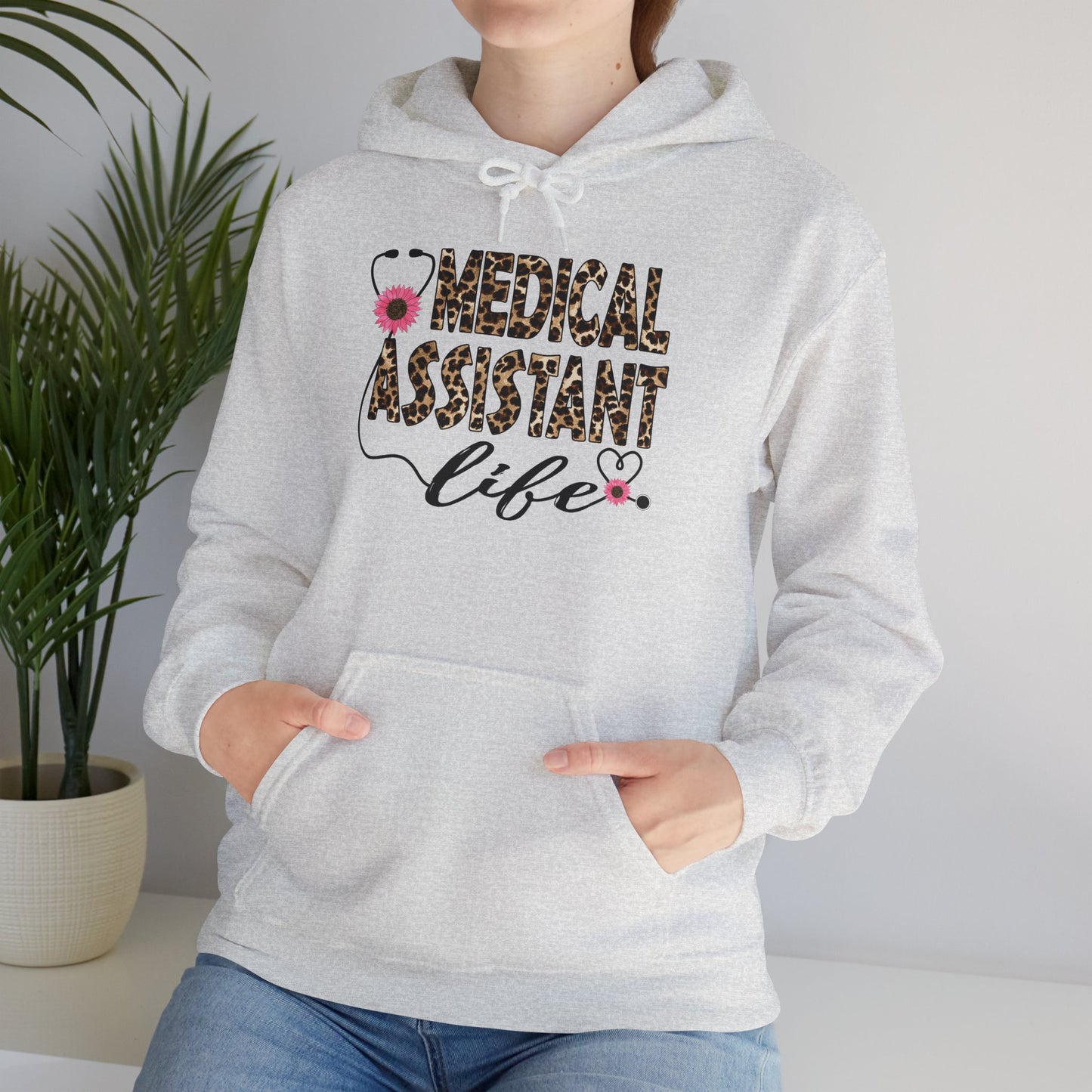 Medical Assistant Life Unisex Heavy Blend Hoodie - Soft and Stylish Sweatshirt for Healthcare Professionals