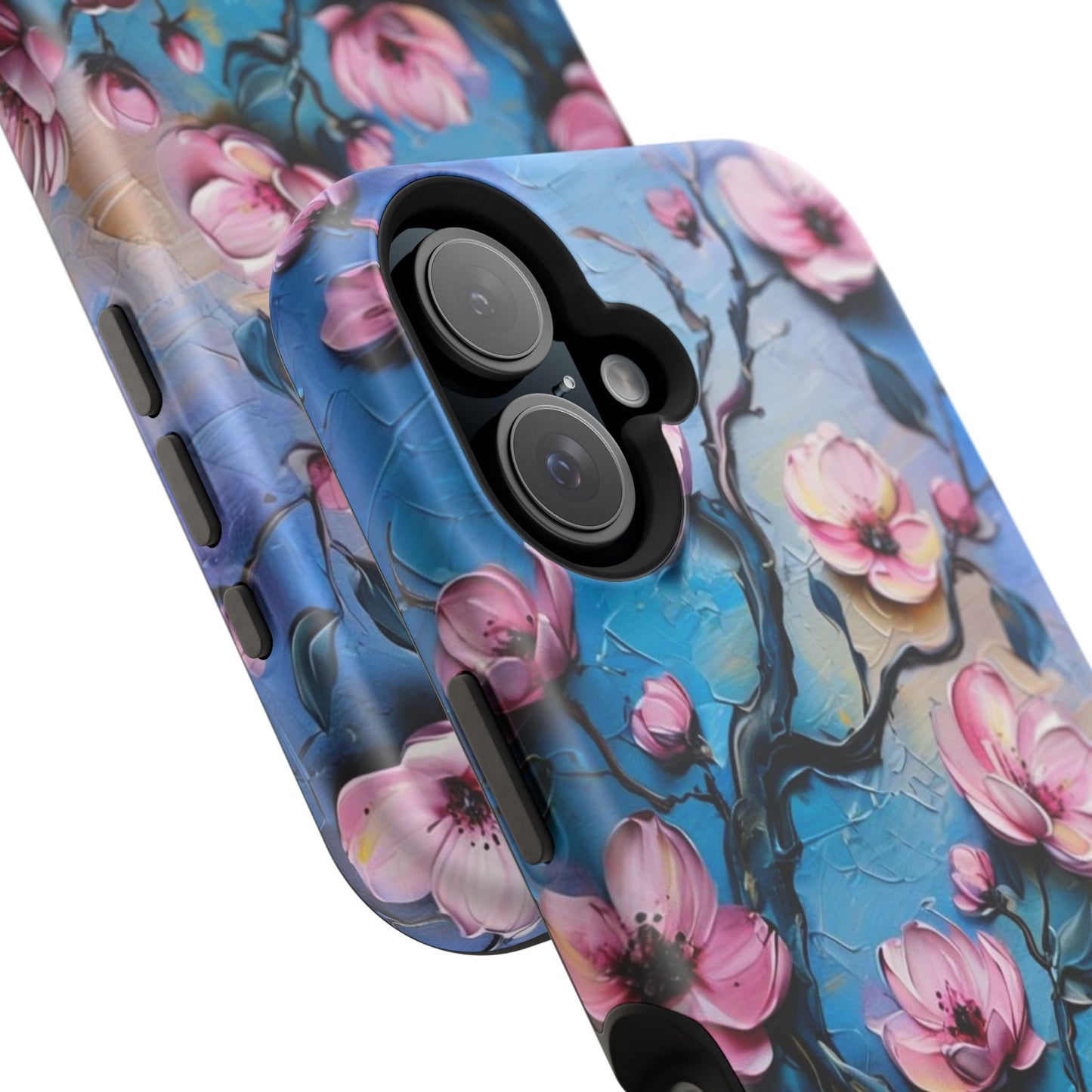 Floral Magnetic Tough Cases - Durable Phone Protection with Artistic Design, Phone Accessories, Gift for Her, Custom Cases,