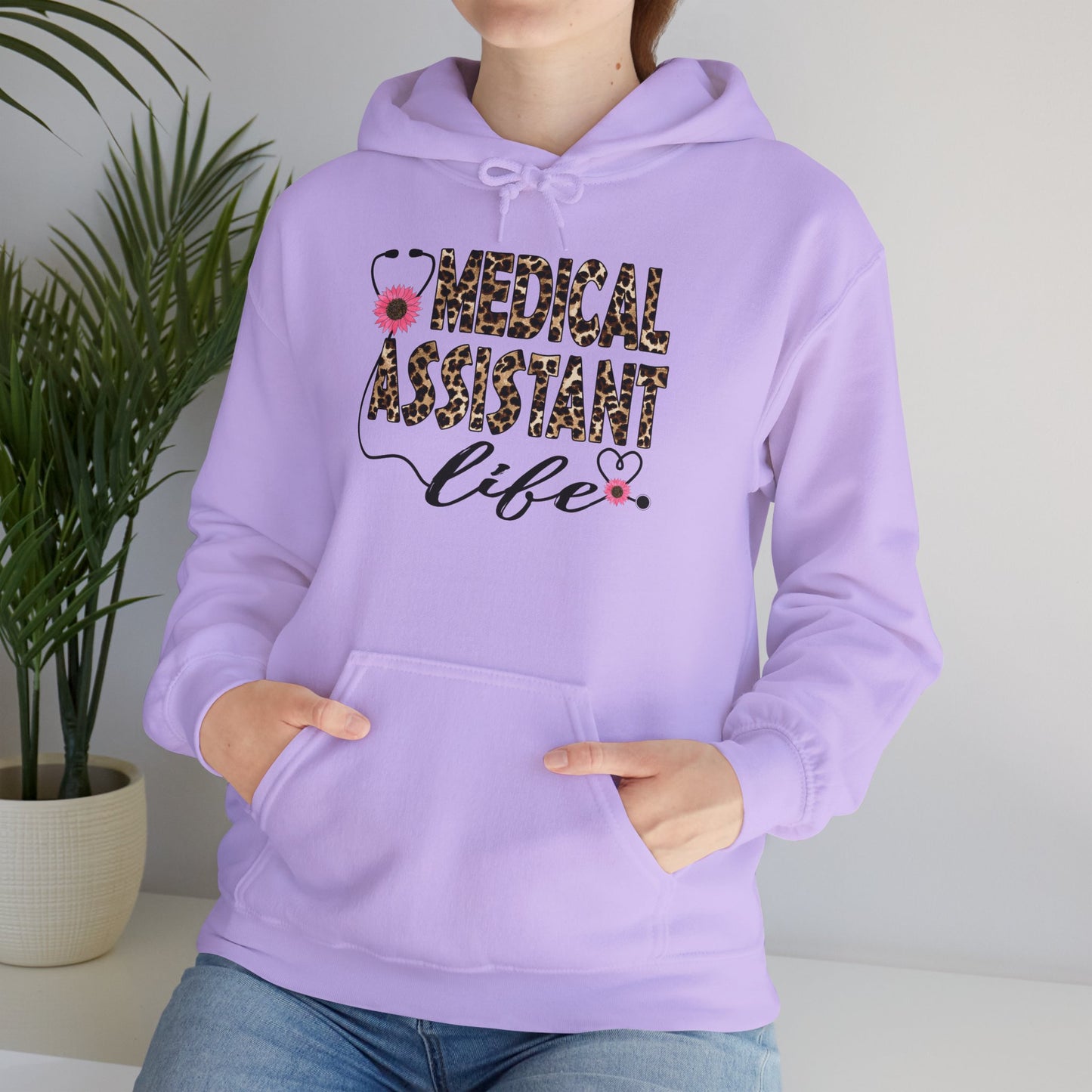 Medical Assistant Life Unisex Heavy Blend Hoodie - Soft and Stylish Sweatshirt for Healthcare Professionals