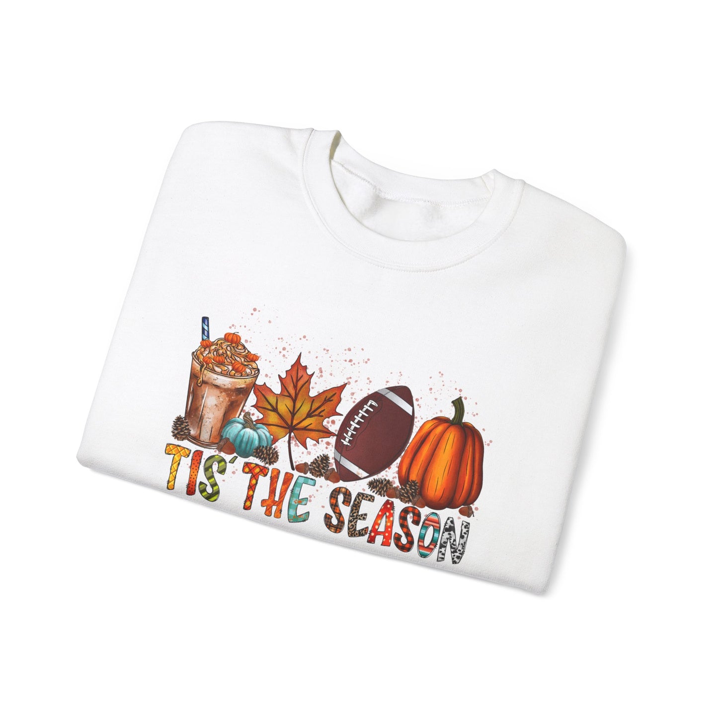 Tis the Season Crewneck Sweatshirt | Unisex Fall Sweatshirt for Cozy Days