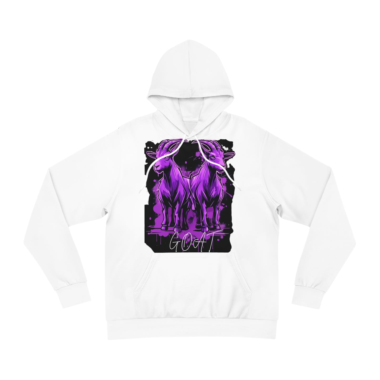 Trendy Graphic Hoodie, Cool Goat Design, Fashionable Streetwear, Gift for Animal Lovers, Casual Wear, Unique Present,The Goat