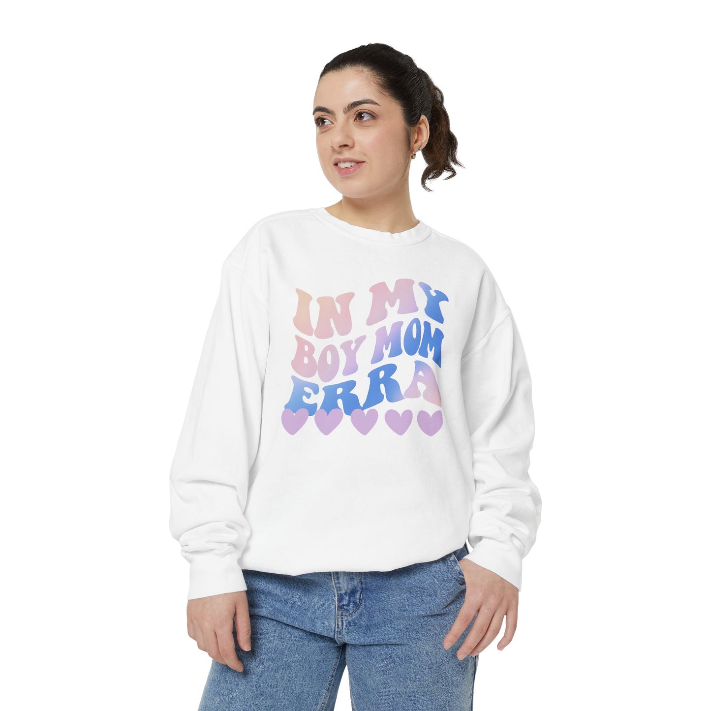 Cozy Boy Mom Era Sweatshirt