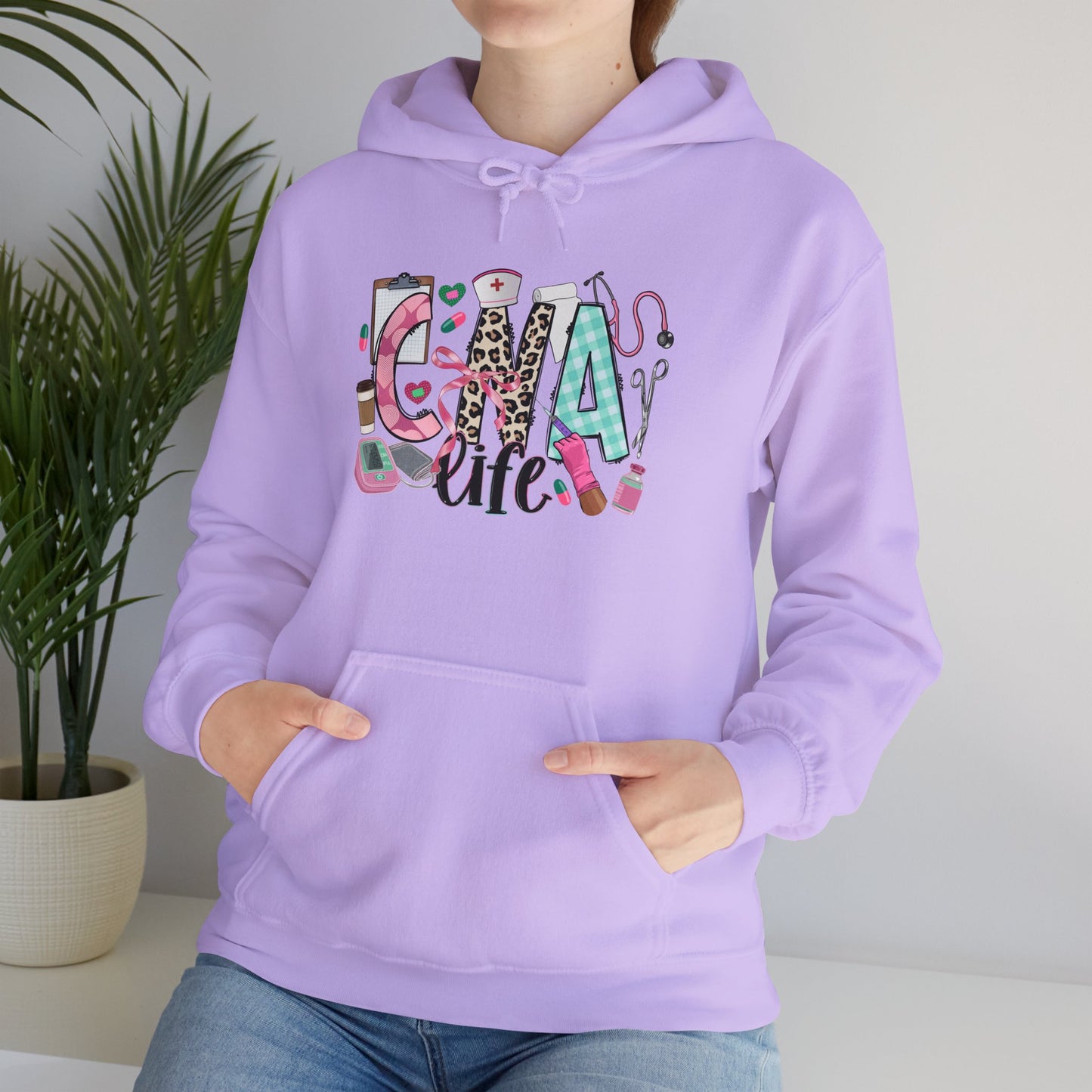 CNA Life Hoodie - Trendy Casual Sweatshirt for Everyday Wear, Medical Life