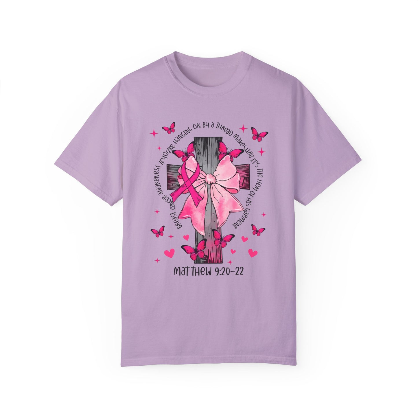 Butterfly and Ribbon Inspirational T-Shirt