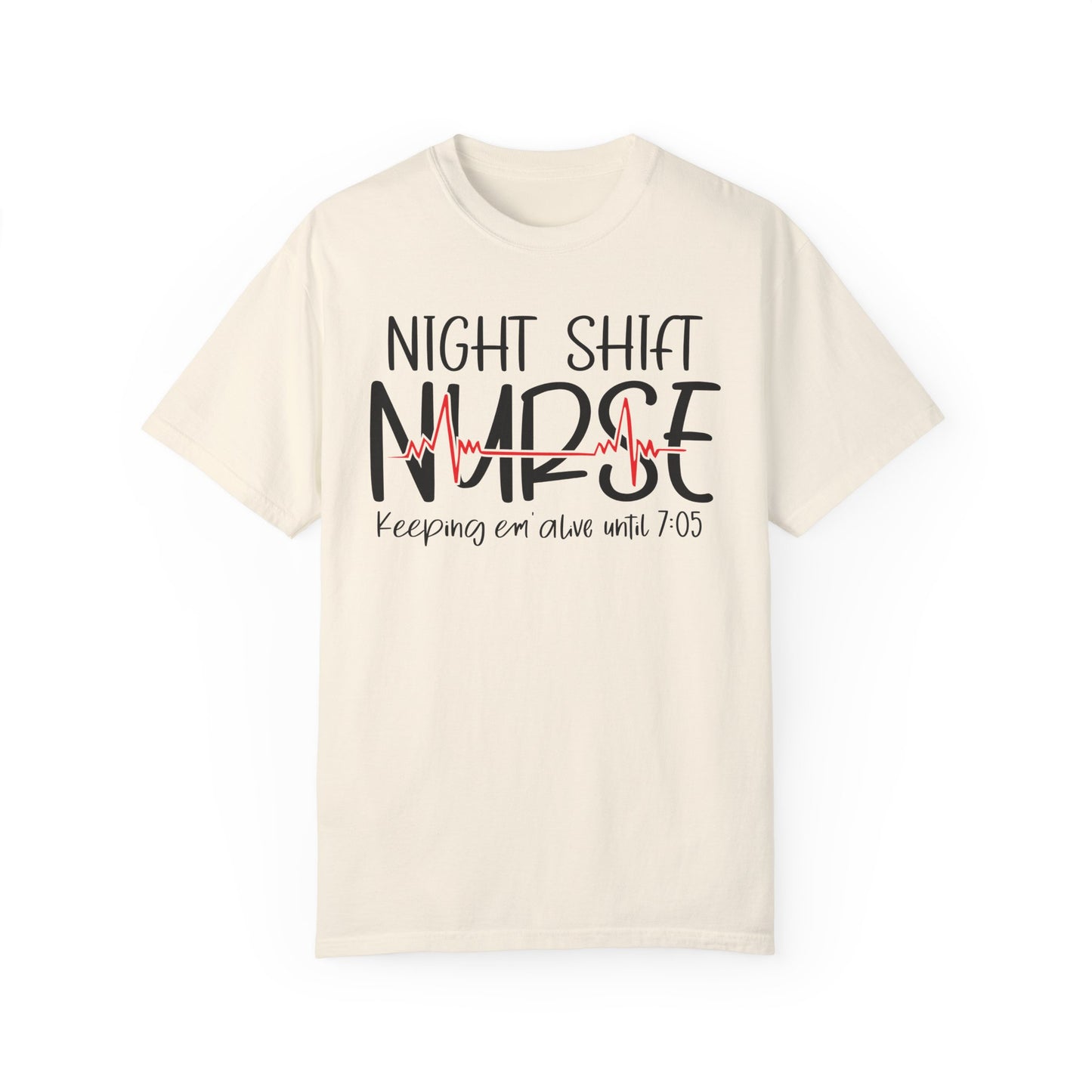 Nurse Night Shift Tee - Funny Gift for Nurses, Hospital Apparel, Shift Work Shirt, Healthcare Humor T-Shirt, Caregiver Gift