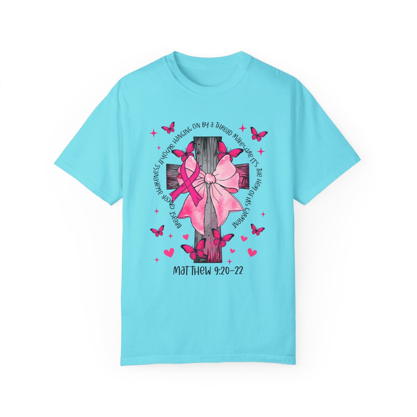 Butterfly and Ribbon Inspirational T-Shirt