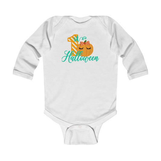 Cute Halloween Infant Long Sleeve Bodysuit, Baby Costume, Toddler Outfit, First Halloween, Fall Baby Clothes