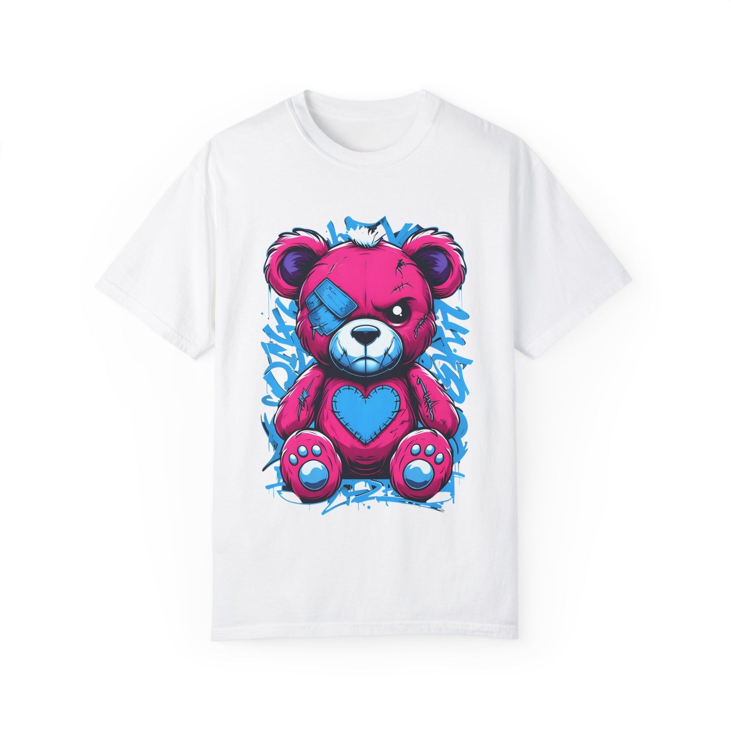 Vintage-Style Bear Graphic T-Shirt for Kids and Adults