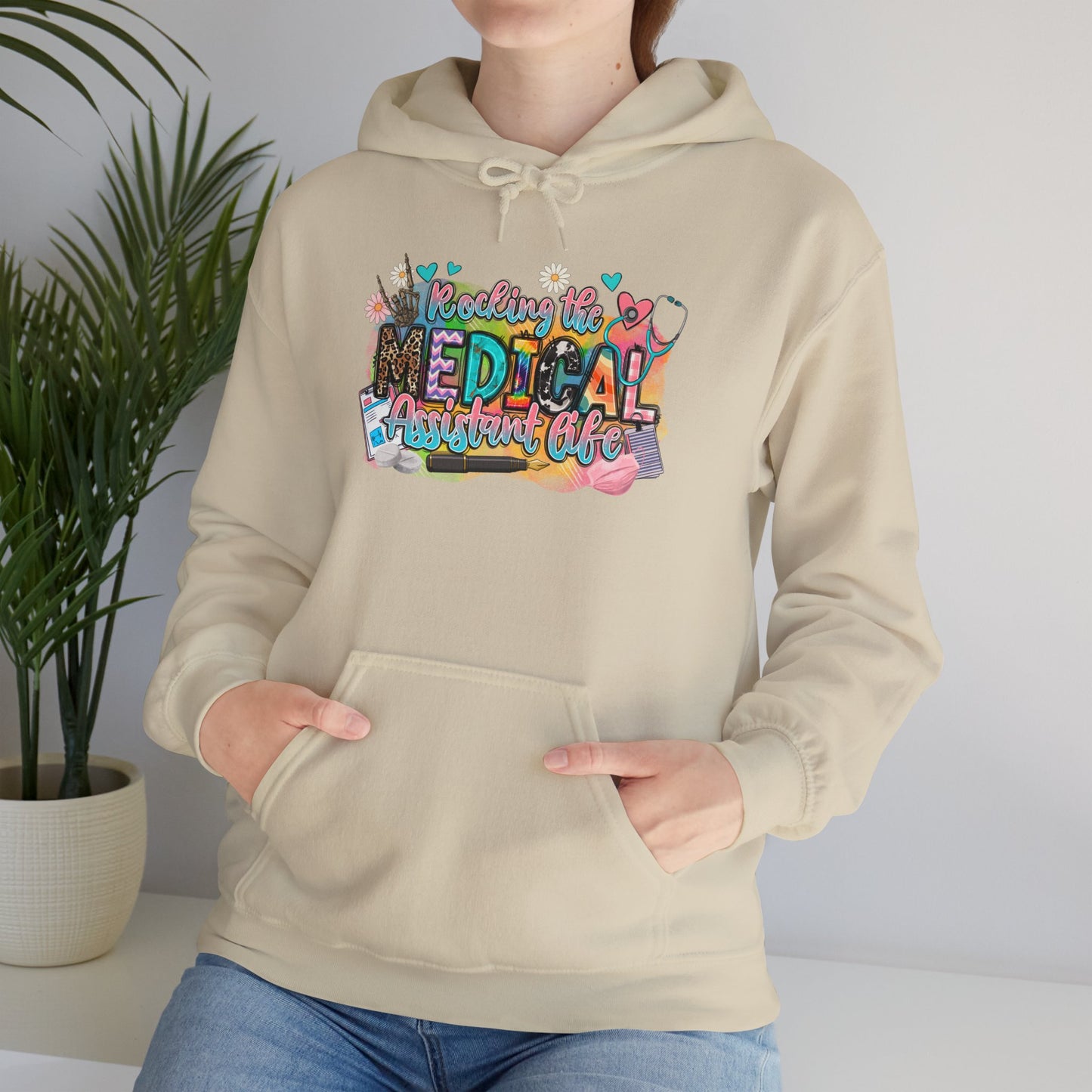 Medical Assistant Appreciation Hoodie - Unisex Heavy Blend™ Sweatshirt for Healthcare Heroes