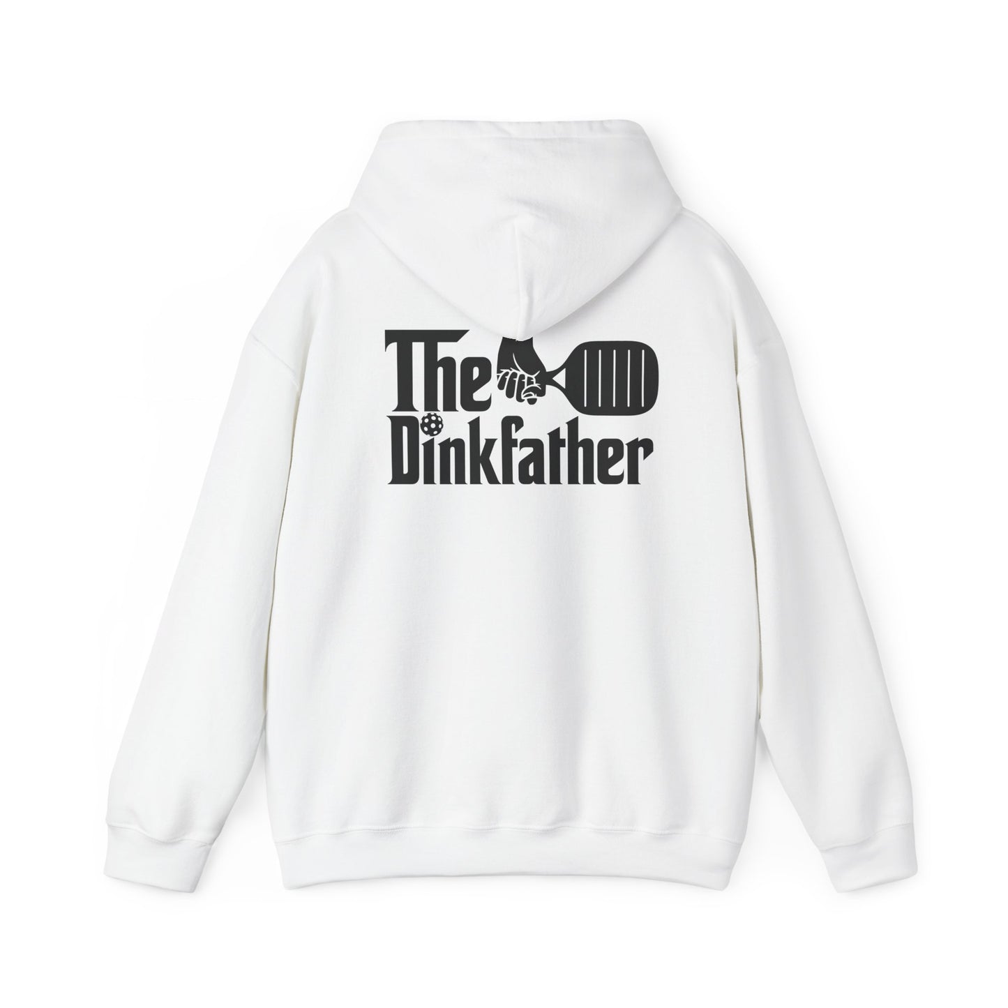 Funny Dinkfather Hoodie, Father's Day Gift, Double Sided design Sweatshirt, Trendy Dad Present, Family Gathering Apparel, Birthday Hooded