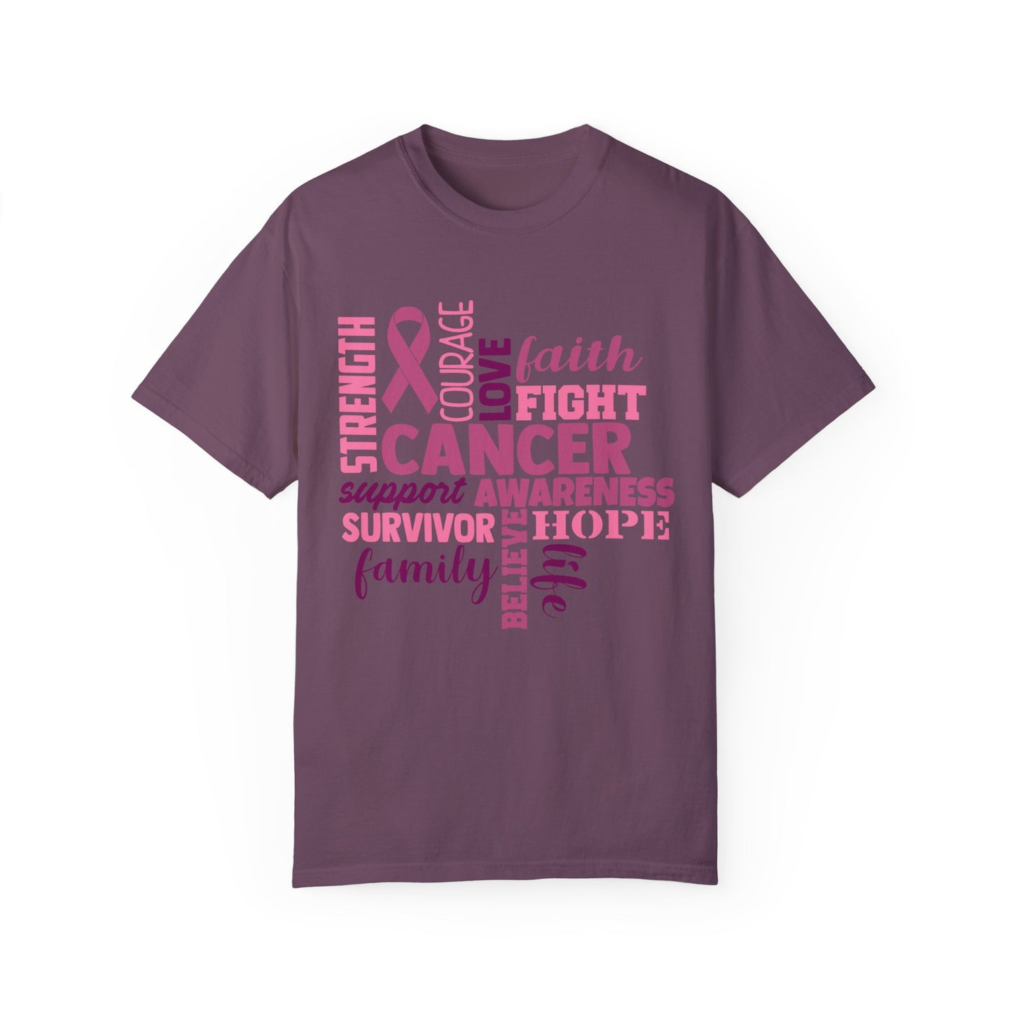 Unisex Cancer Awareness T-Shirt | Strength, Hope & Support