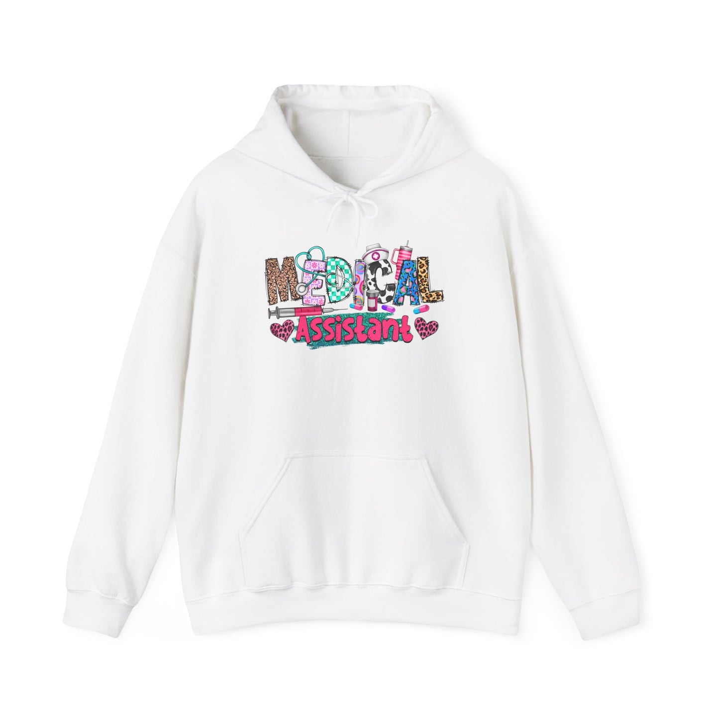 Medical Assistant Unisex Heavy Blend™ Hoodie - Cute and Cozy Sweatshirt for Healthcare Professionals