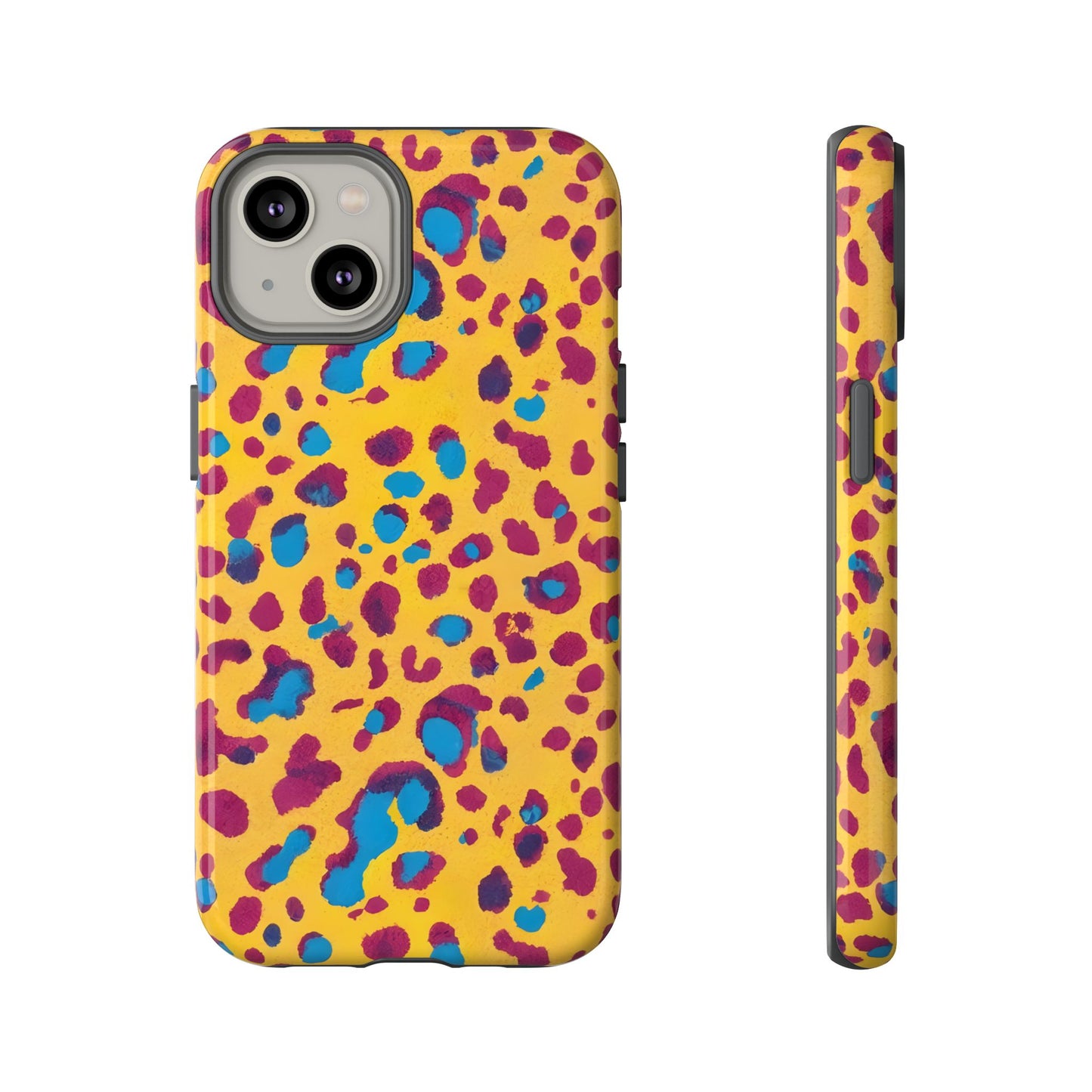 Leopard Print Phone Case - Tough Cases for Trendsetters, Stylish Protection, Unique Tech Accessory, iphone case