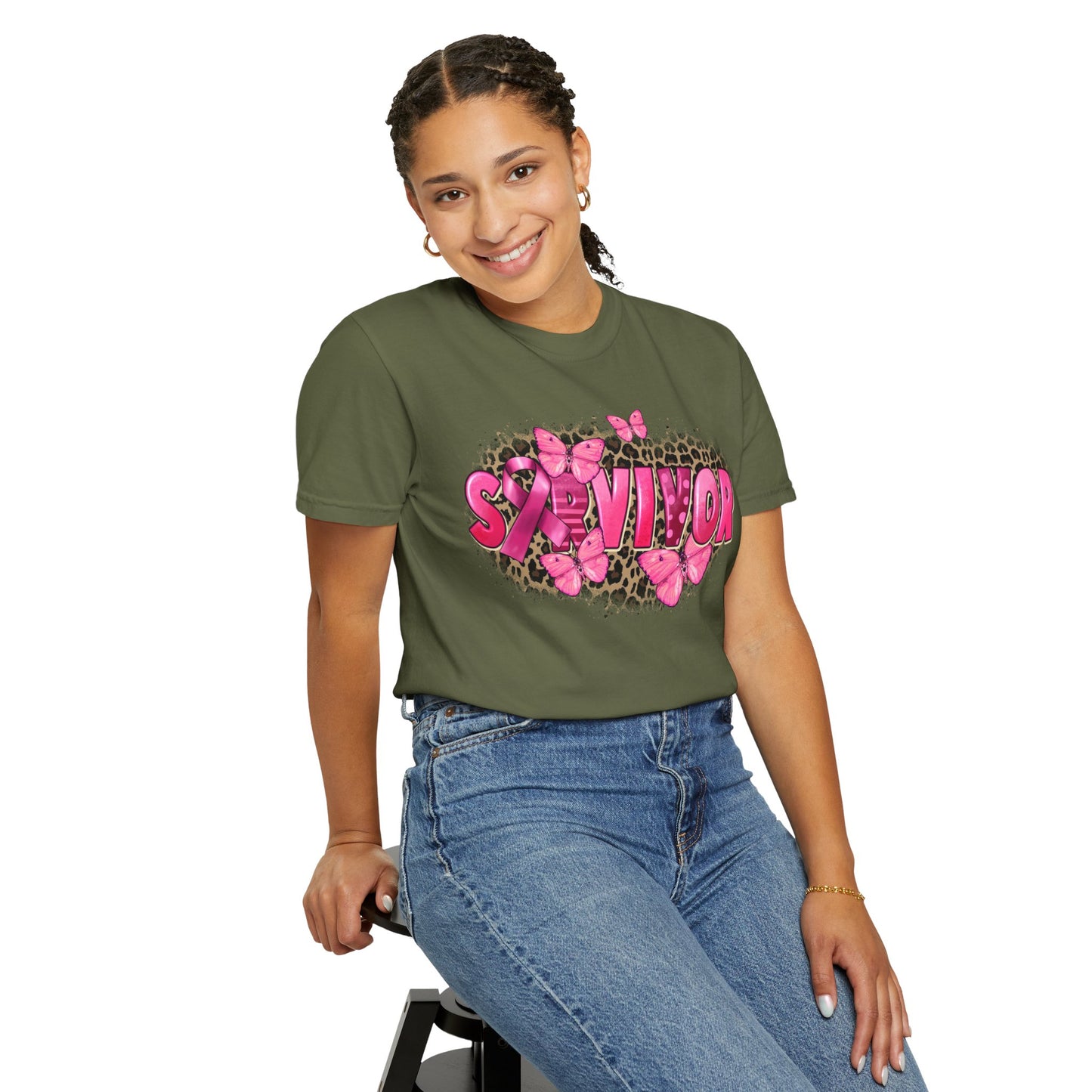 Survivor Butterfly T-Shirt - Support & Empower Women Unisex Tee