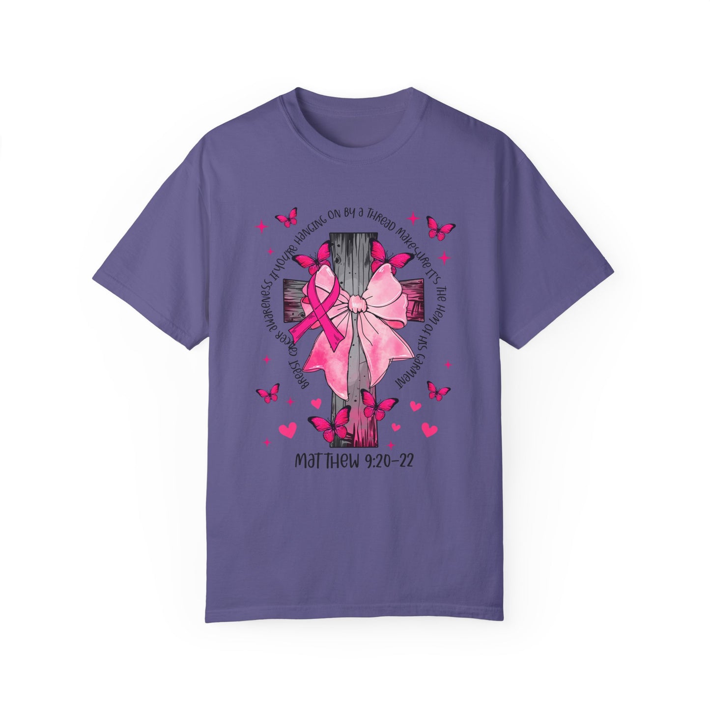 Butterfly and Ribbon Inspirational T-Shirt