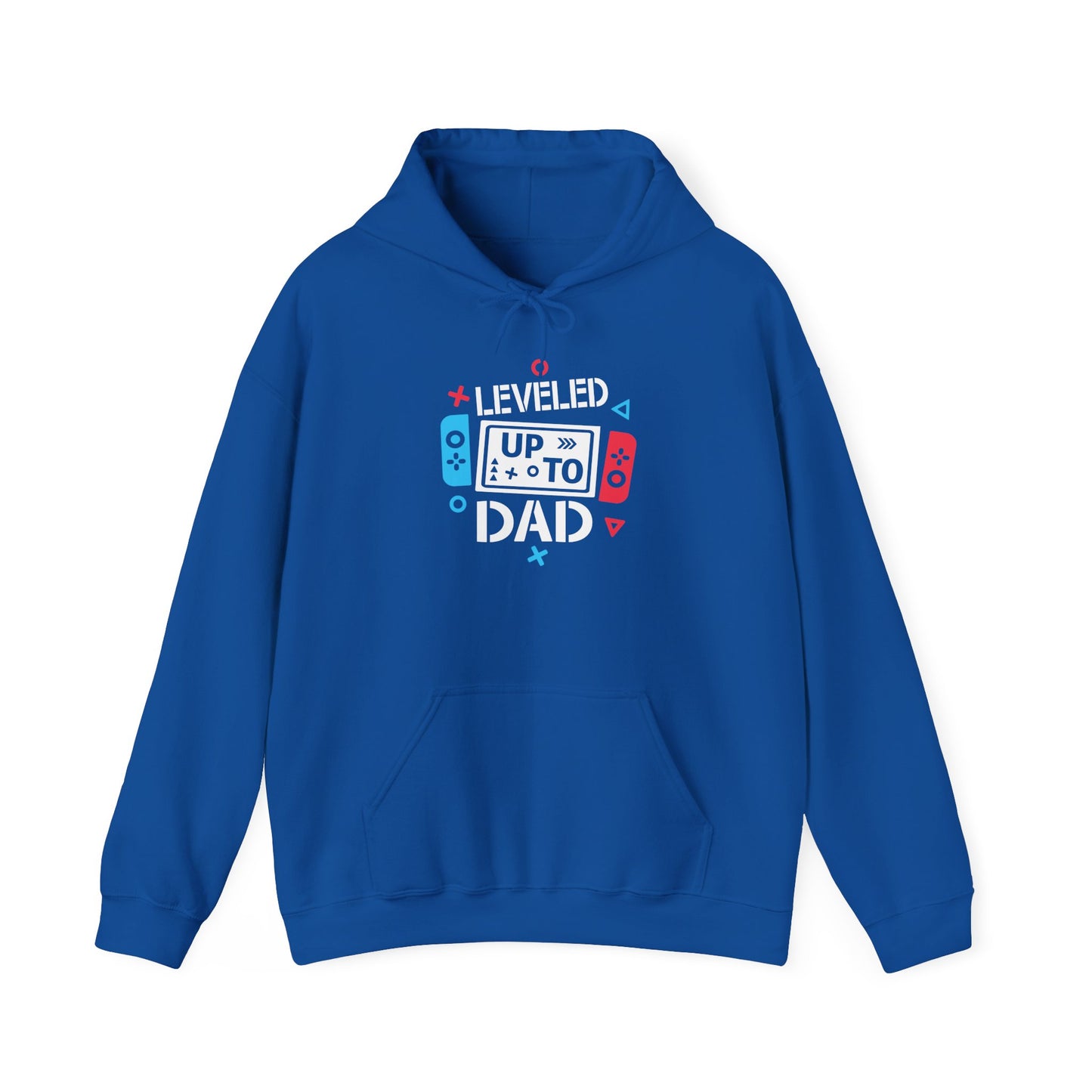 Gaming Dad Hoodie - Leveled Up Sweatshirt for Gamers