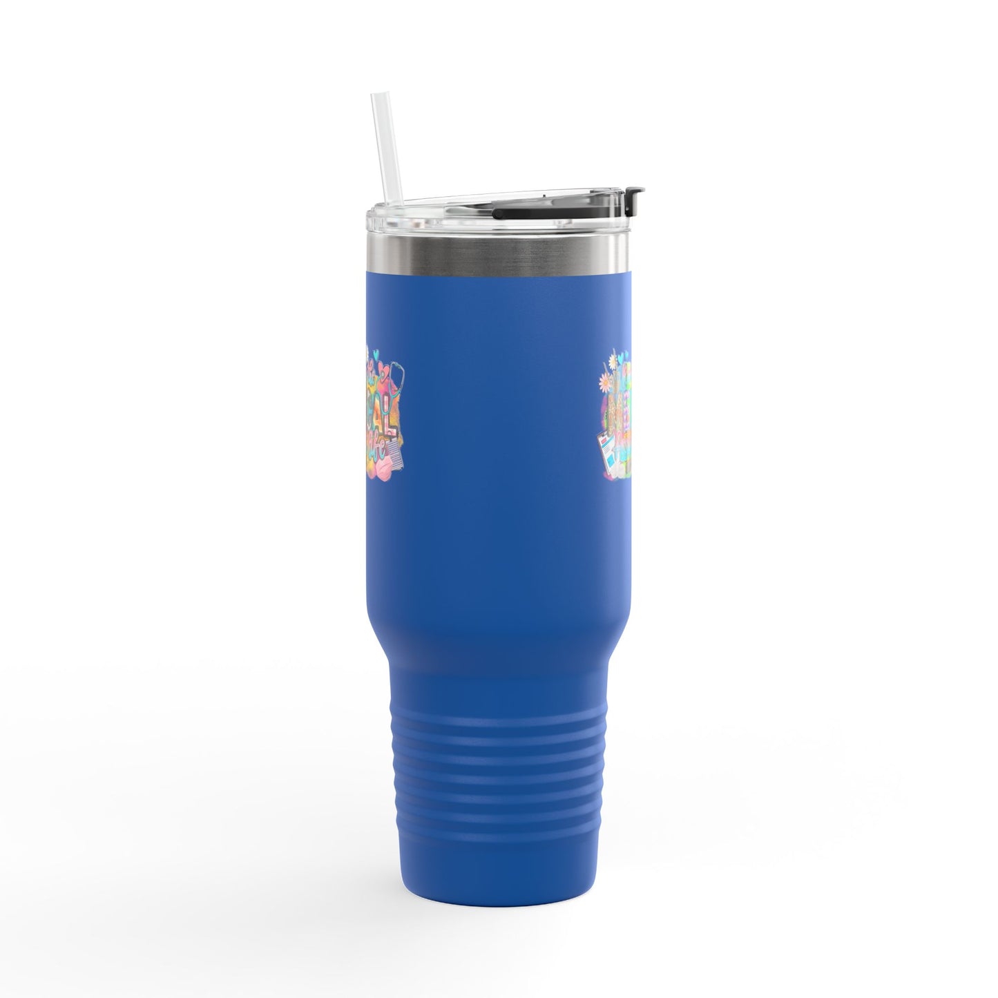 Colorful Insulated Travel Mug - Perfect for Medical Professionals