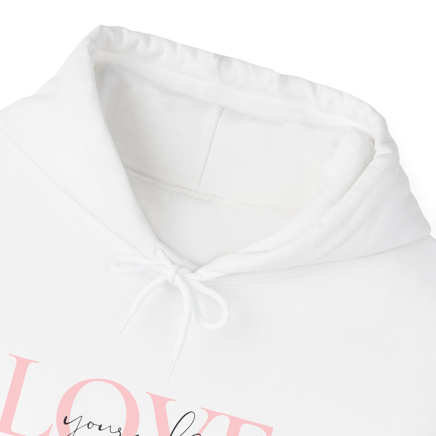 Unisex Love Yourself Hooded Sweatshirt