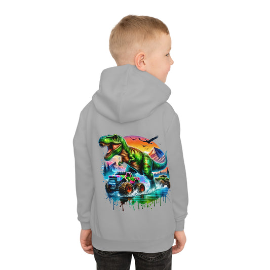 Dinosaur Adventure Kids Hoodie, Dino Sweatshirt, Fun Playwear, Birthday Gift for Boys, Stylish Children's Apparel, Children's Hoodie