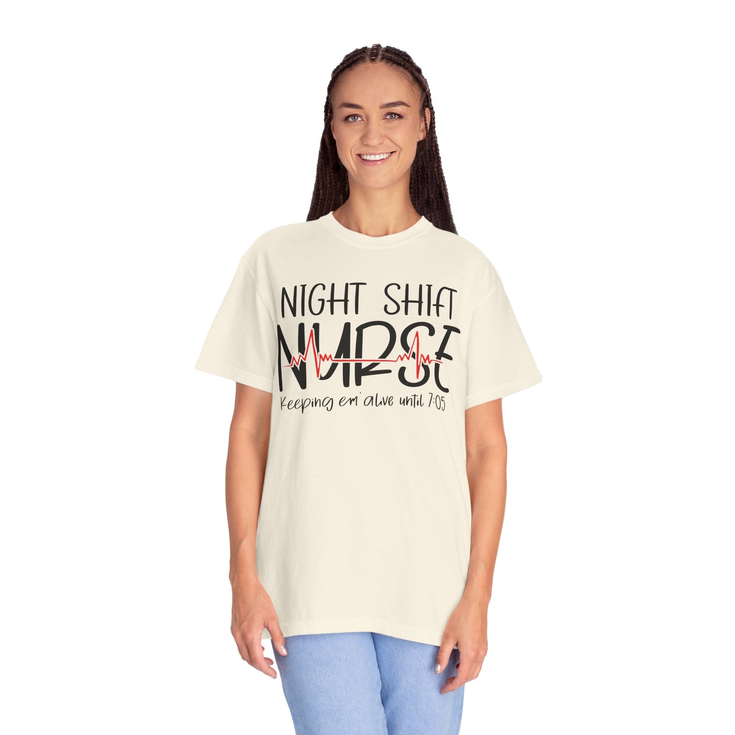 Nurse Night Shift Tee - Funny Gift for Nurses, Hospital Apparel, Shift Work Shirt, Healthcare Humor T-Shirt, Caregiver Gift