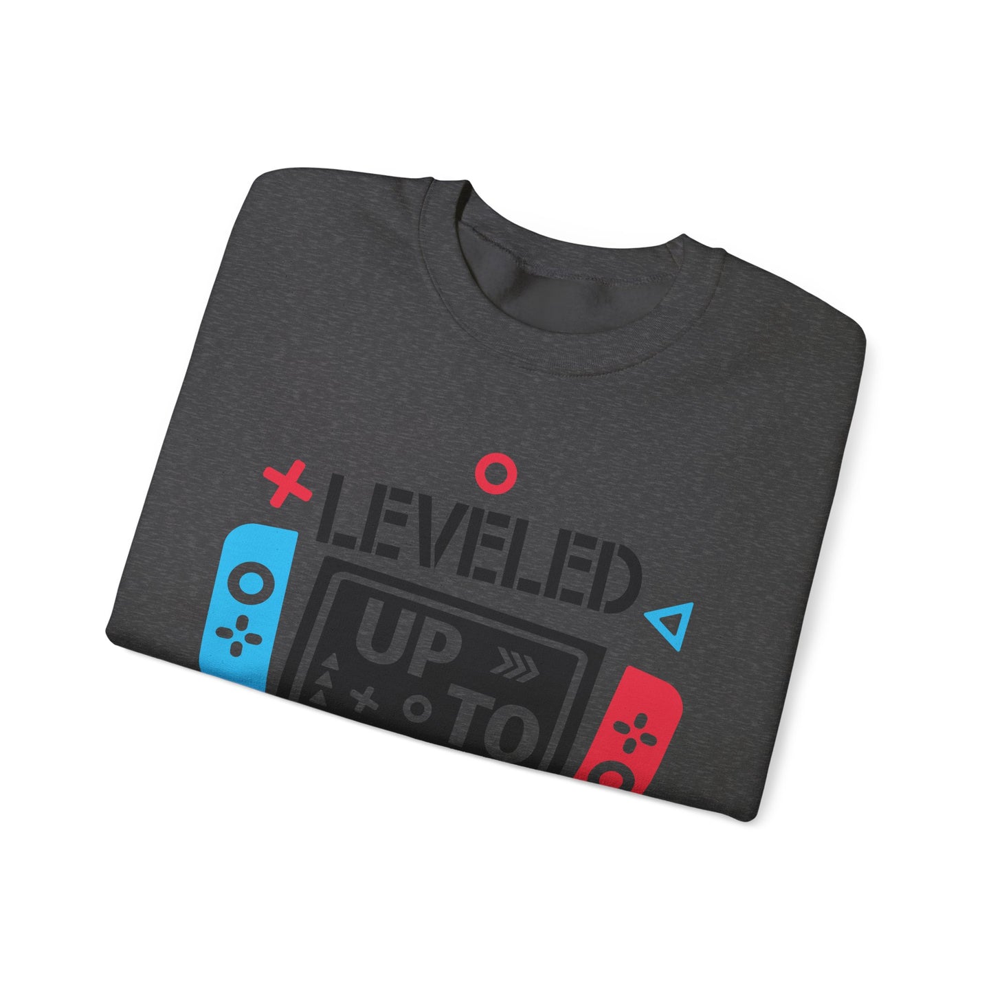 Leveled Up Mama Crewneck Sweatshirt - Unisex Gaming Gift