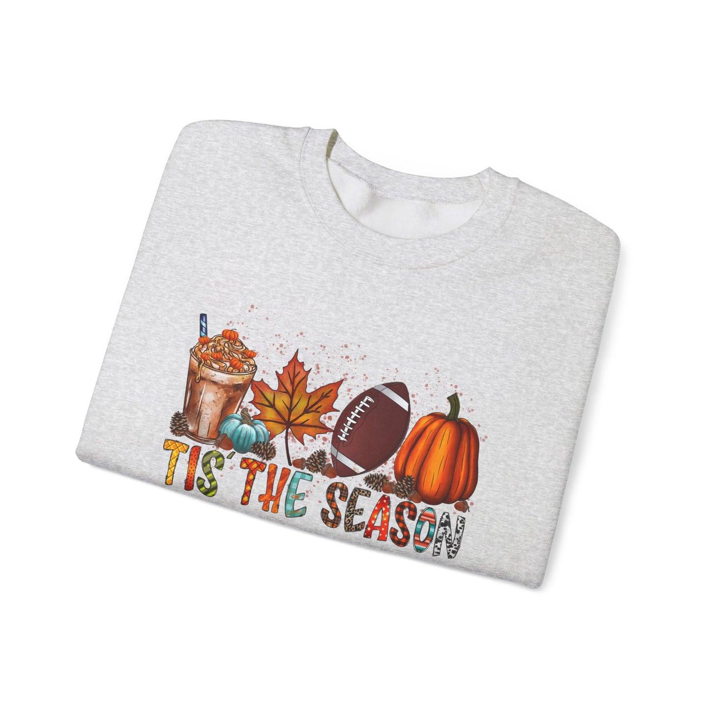 Tis the Season Crewneck Sweatshirt | Unisex Fall Sweatshirt for Cozy Days