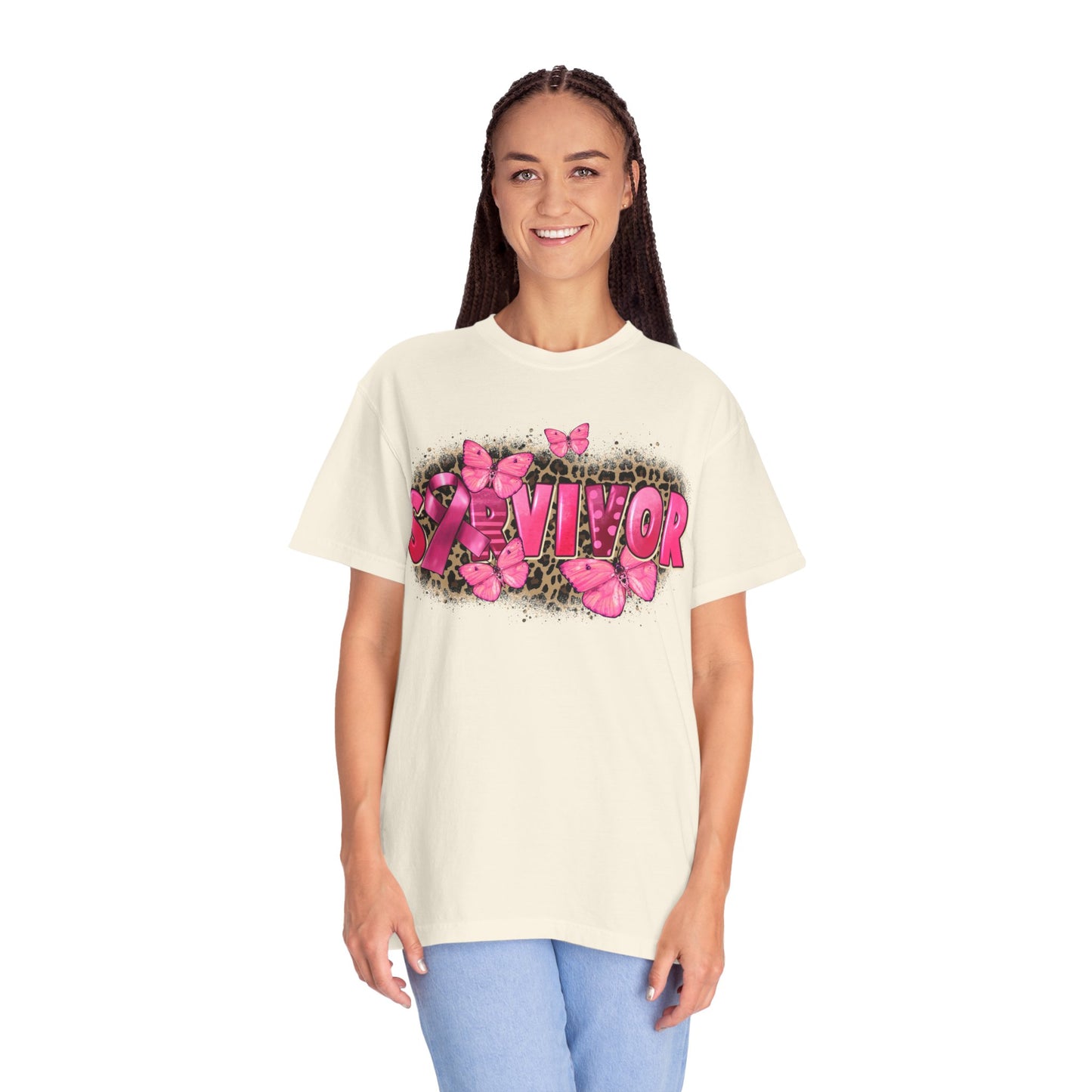 Survivor Butterfly T-Shirt - Support & Empower Women Unisex Tee