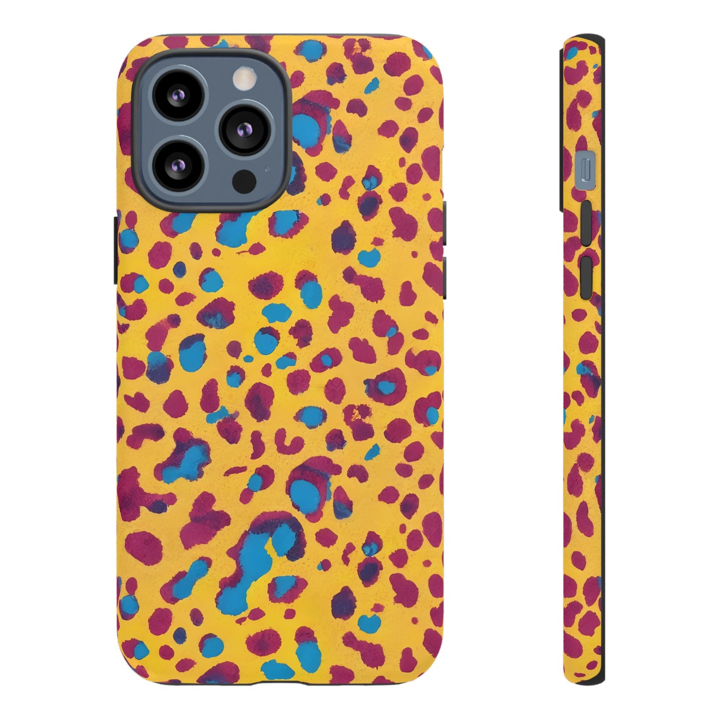 Leopard Print Phone Case - Tough Cases for Trendsetters, Stylish Protection, Unique Tech Accessory, iphone case