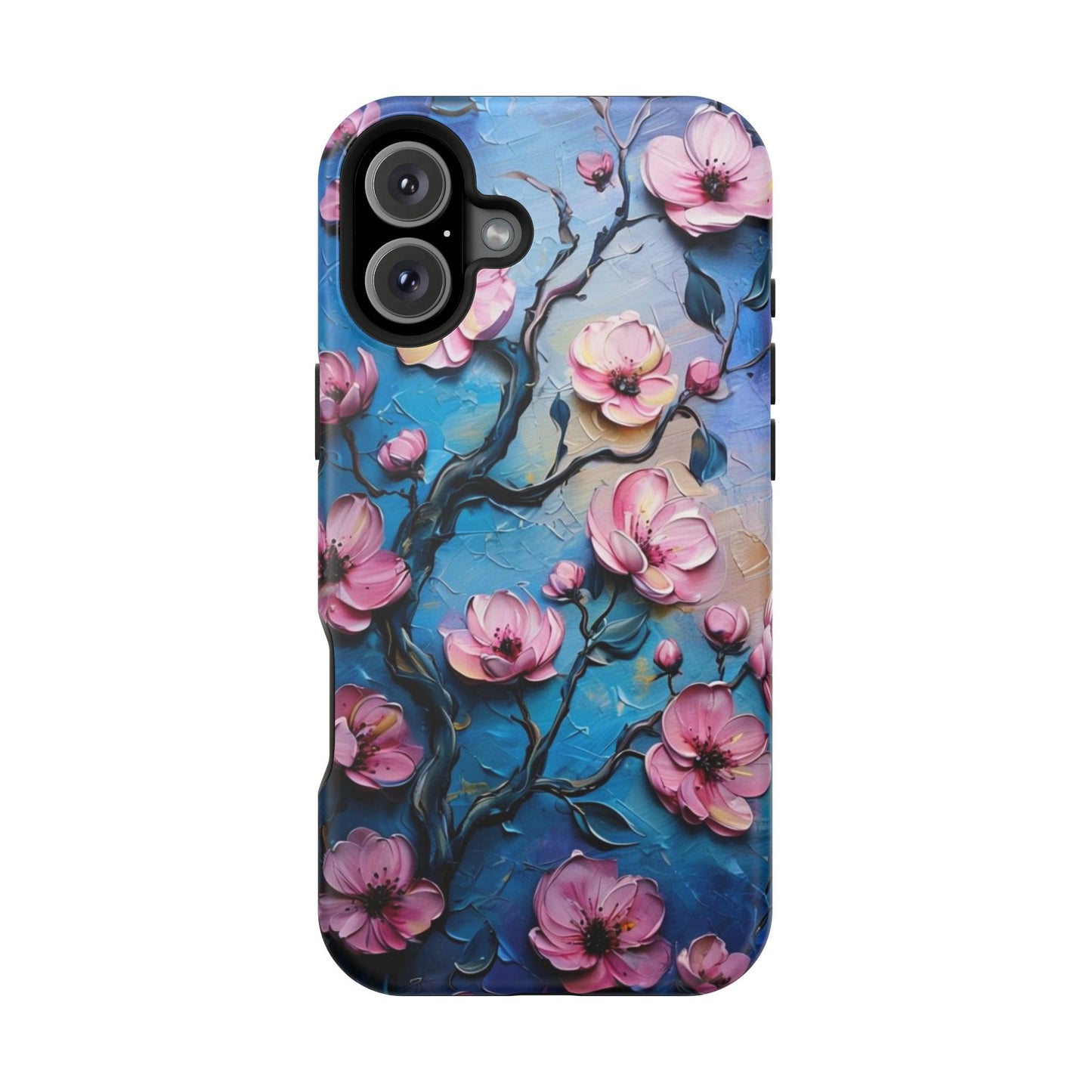 Floral Magnetic Tough Cases - Durable Phone Protection with Artistic Design, Phone Accessories, Gift for Her, Custom Cases,