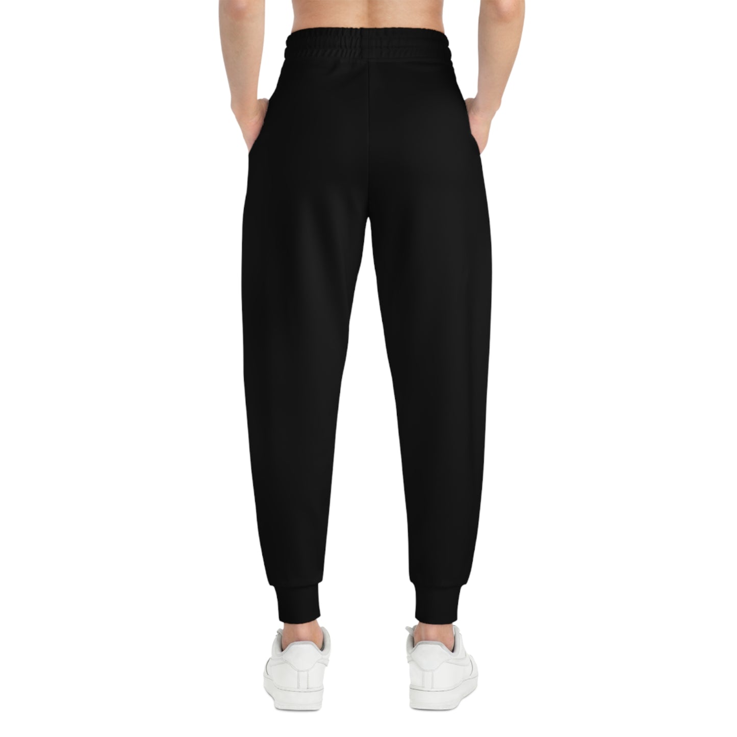 Vibrant Smiley Face Athletic Joggers - Stylish Activewear, Casual Outfit, Workout Gear, Gift for Sports Lovers, Streetwear Essentials