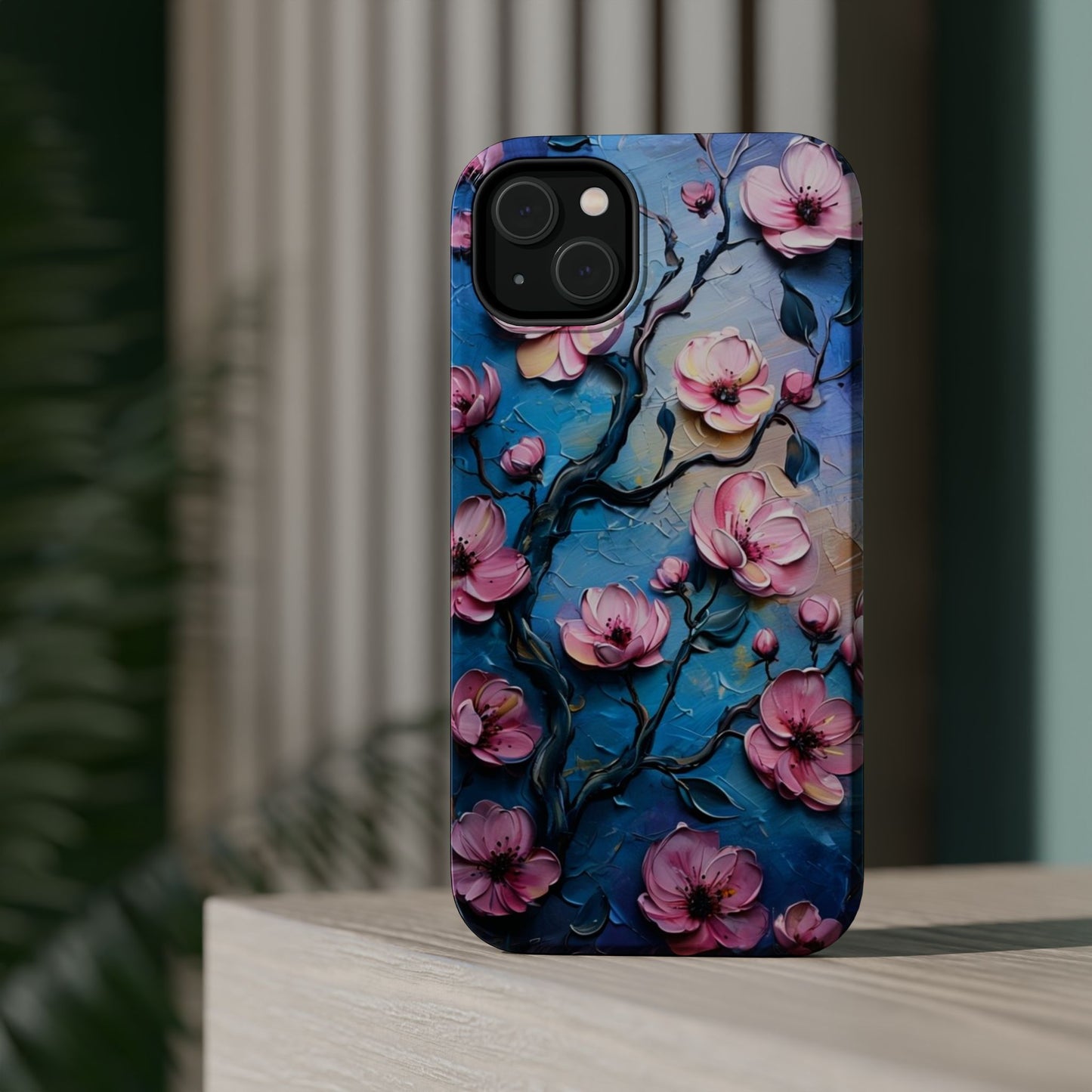 Floral Magnetic Tough Cases - Durable Phone Protection with Artistic Design, Phone Accessories, Gift for Her, Custom Cases,