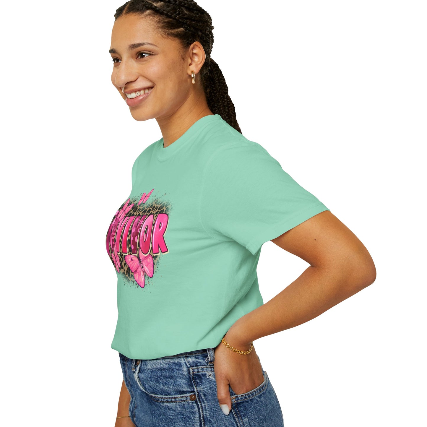 Survivor Butterfly T-Shirt - Support & Empower Women Unisex Tee