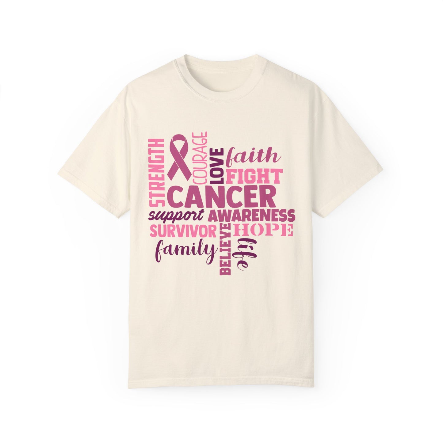 Unisex Cancer Awareness T-Shirt | Strength, Hope & Support