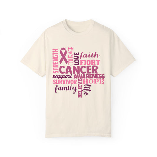 Unisex Cancer Awareness T-Shirt | Strength, Hope & Support