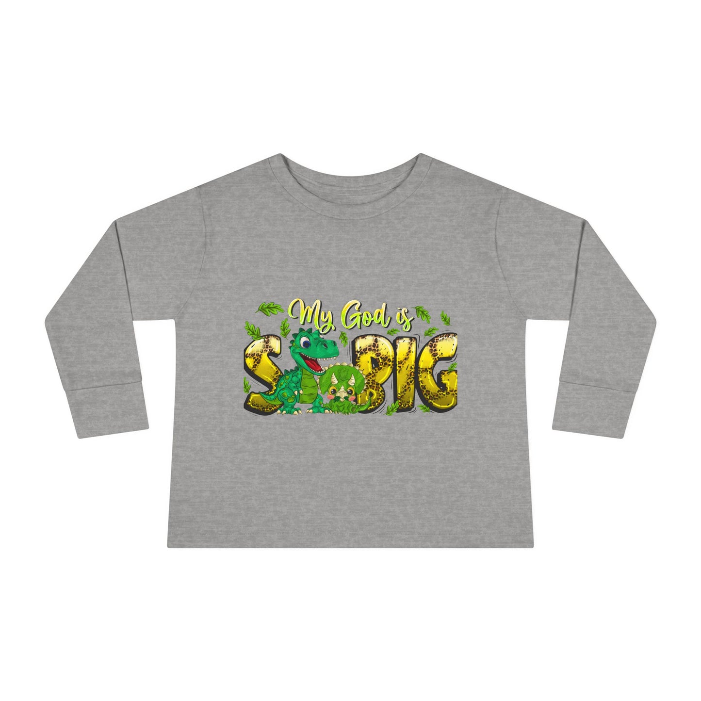 Dinosaur Toddler Tee, Boys Girls Shirt, Cute Kids Fashion, Birthday Gift, Playwear, Long Sleeve Top