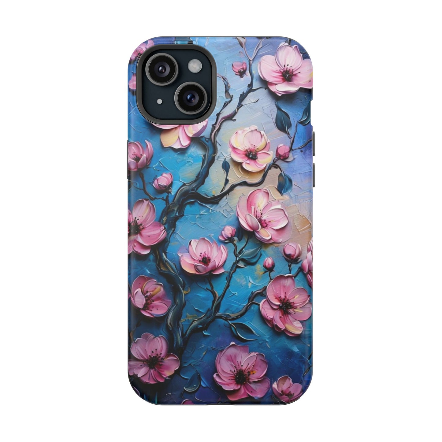 Floral Magnetic Tough Cases - Durable Phone Protection with Artistic Design, Phone Accessories, Gift for Her, Custom Cases,