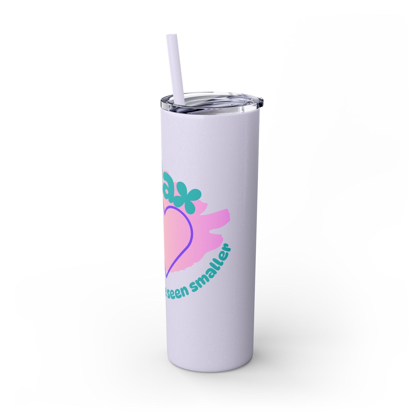 Nurse Tumbler, Healthcare Appreciation Gift, Inspirational Drinkware, Cute Office Mug, Skinny Tumbler with Straw