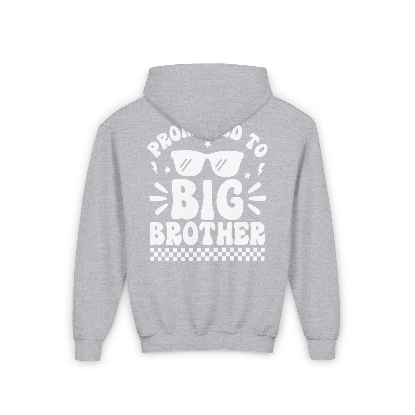 Cool Big Brother Youth Hoodie - Trendy Gift for Siblings