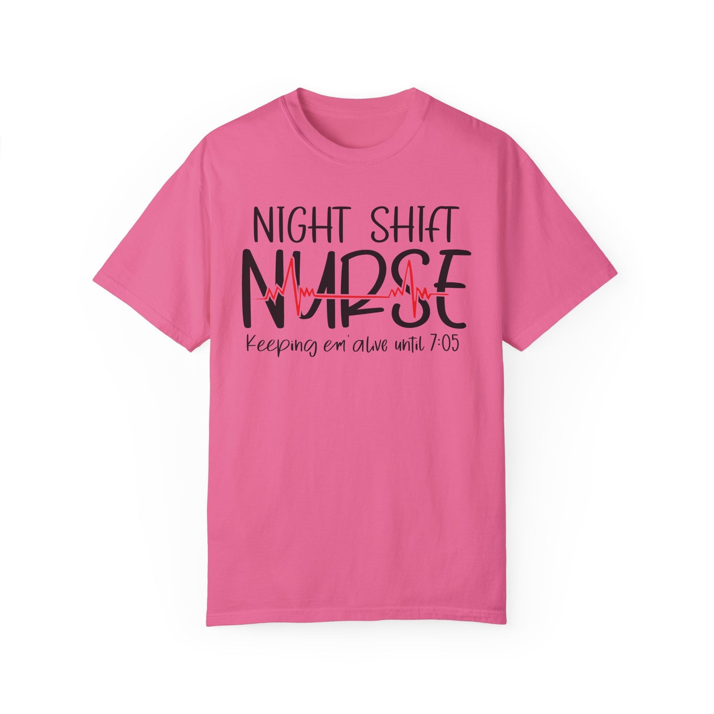 Nurse Night Shift Tee - Funny Gift for Nurses, Hospital Apparel, Shift Work Shirt, Healthcare Humor T-Shirt, Caregiver Gift